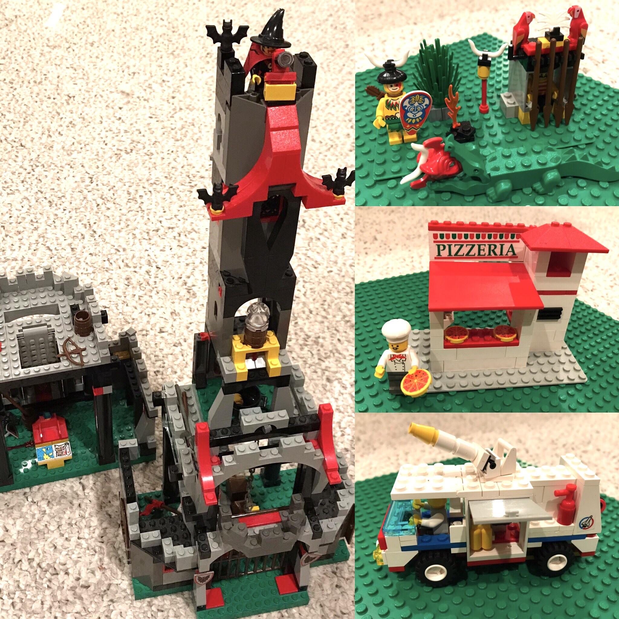 Rebuilding old LEGO sets with my son from my childhood. Able to find