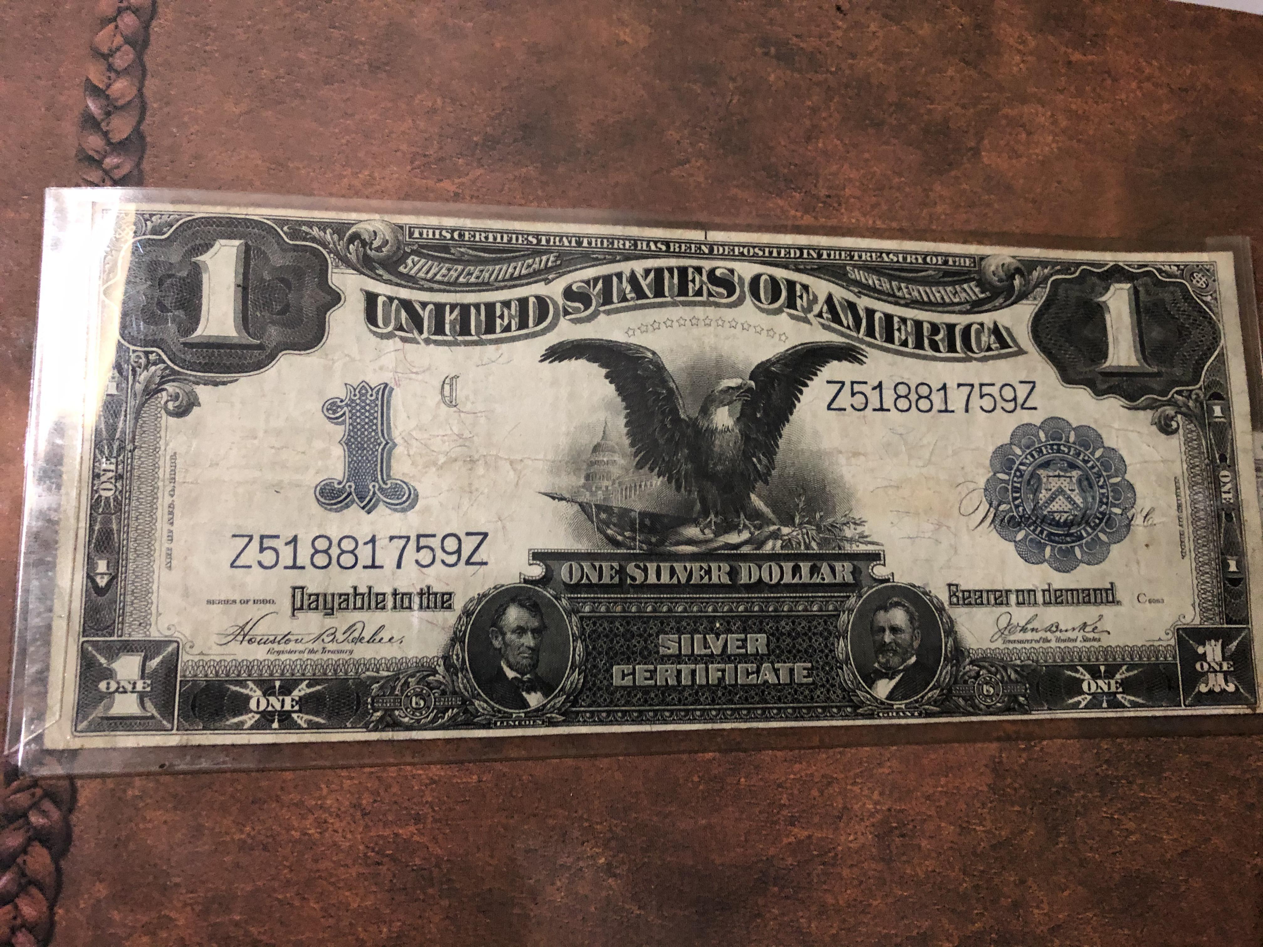 Coin collector that may expand into paper money at this rate. I