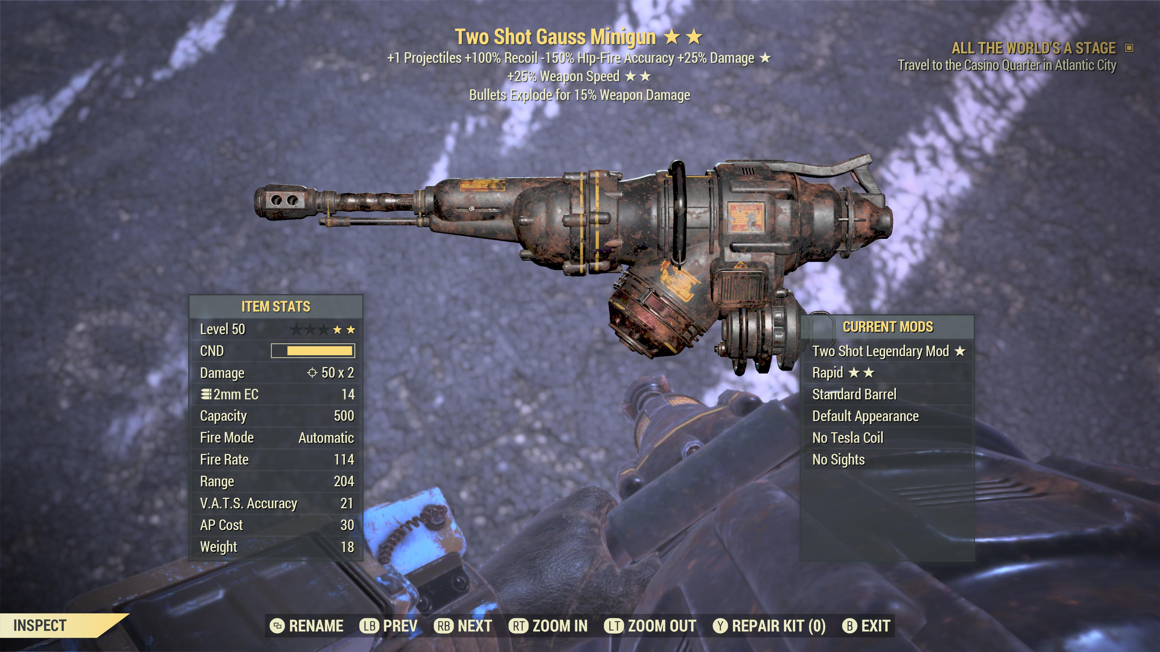Should I reroll this legendary r/Fallout