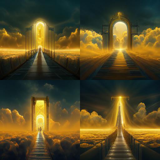 starryai Golden Gates to Heaven r/starryai