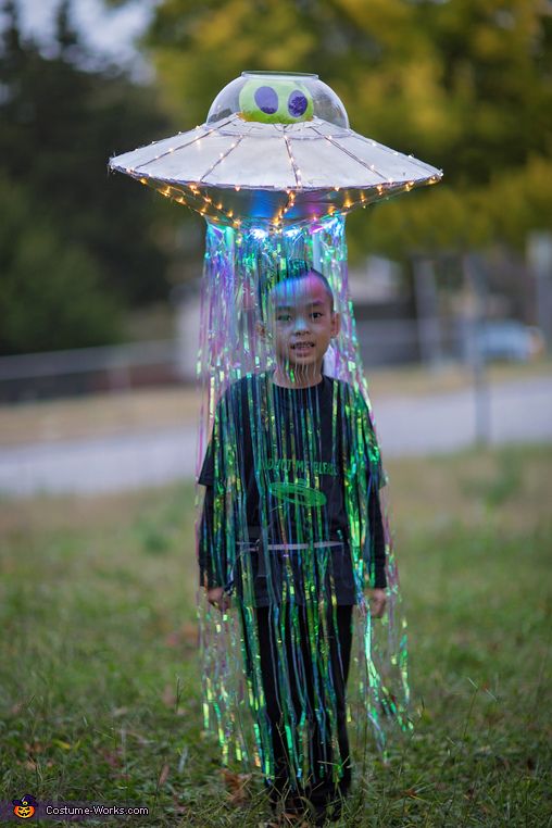 Alien abduction costume r/pics