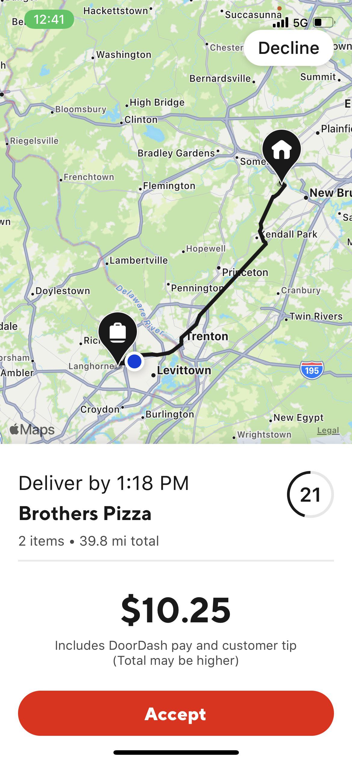 Sure why not. With gas prices so high I’ll get right on that. 😂😂😂😂😂 r/doordash