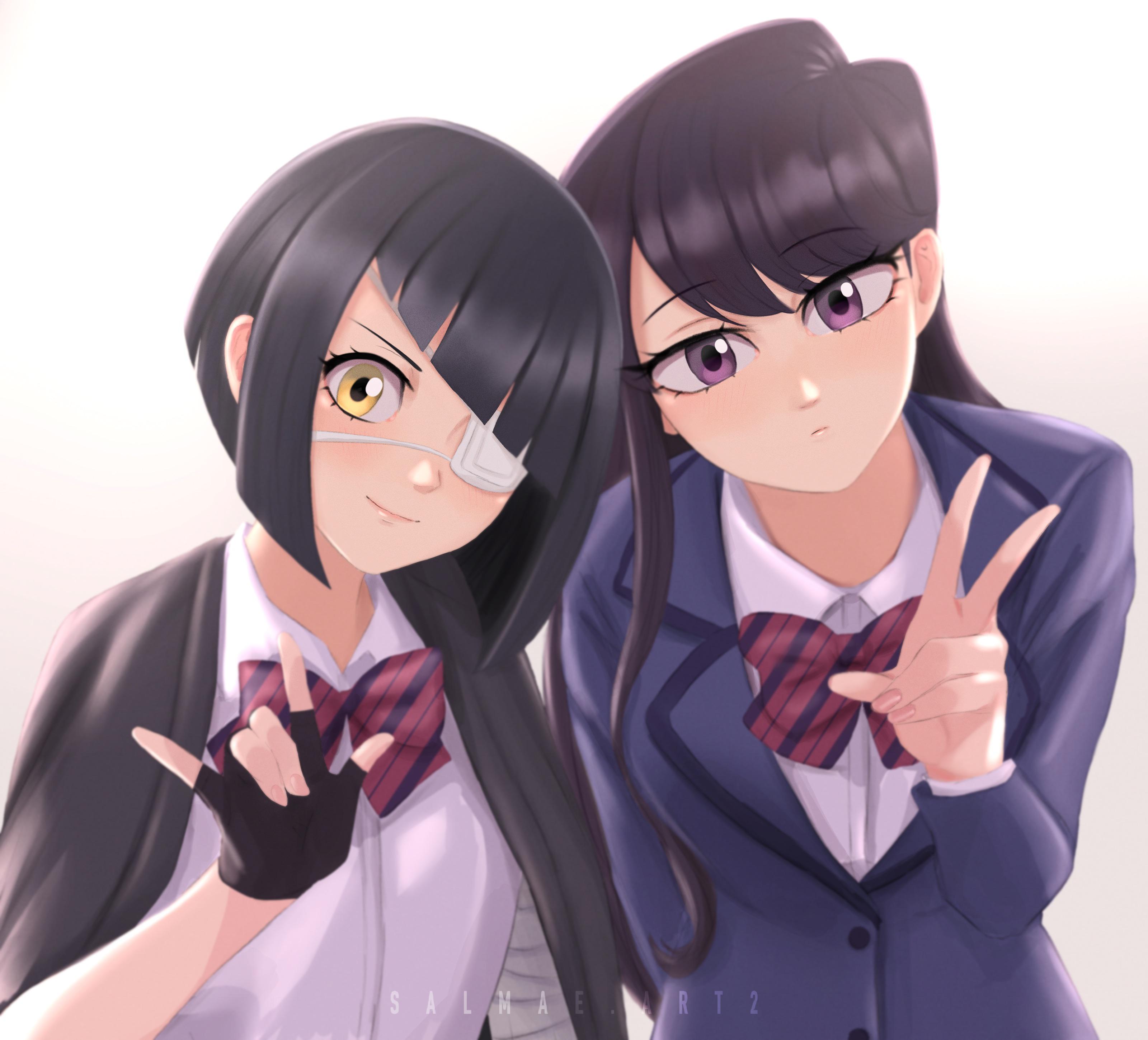 Nakanaka and Komi art by me r/Komi_san