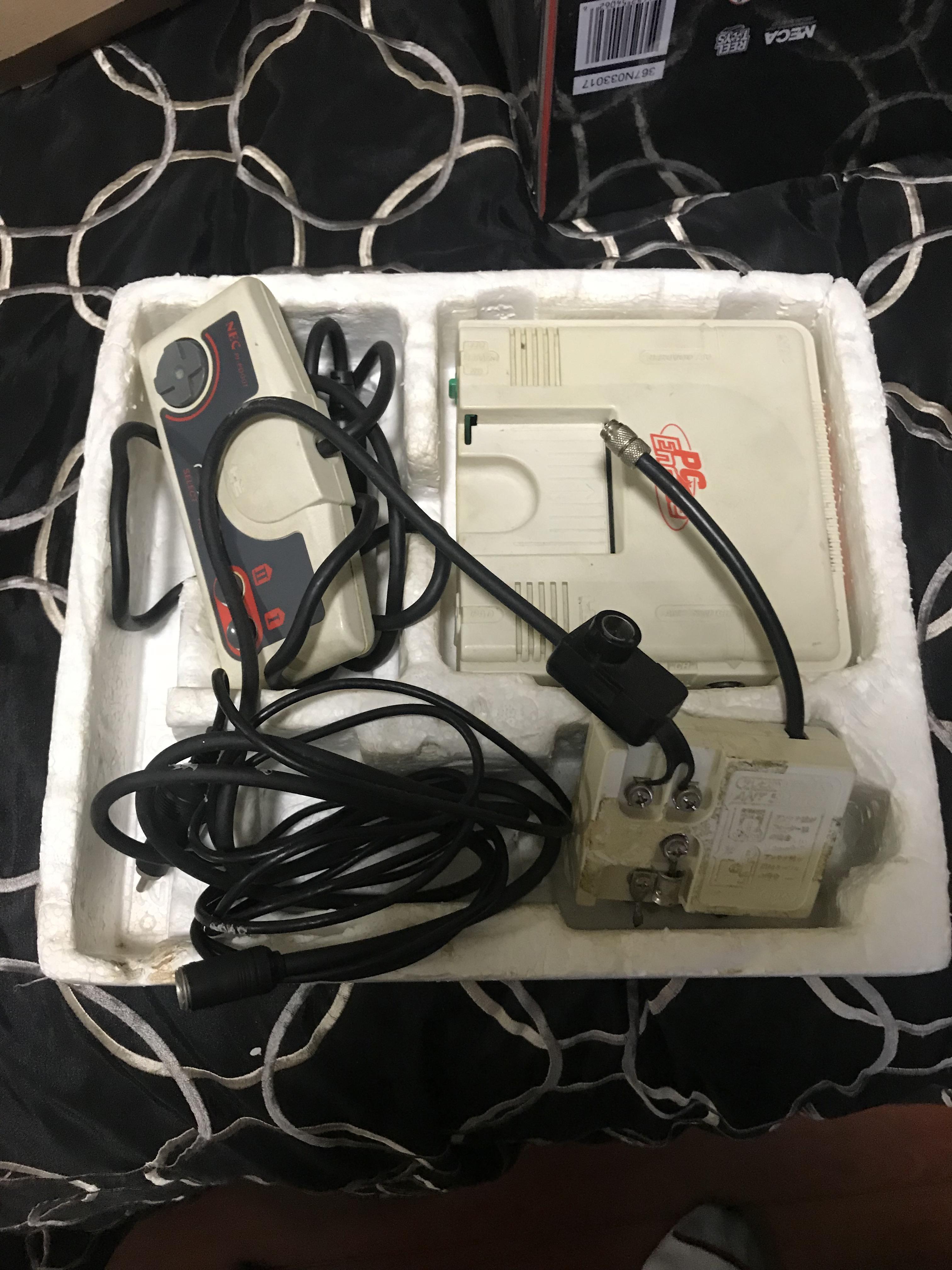 Original pc engine white how to hook up to a us tv??? What channel