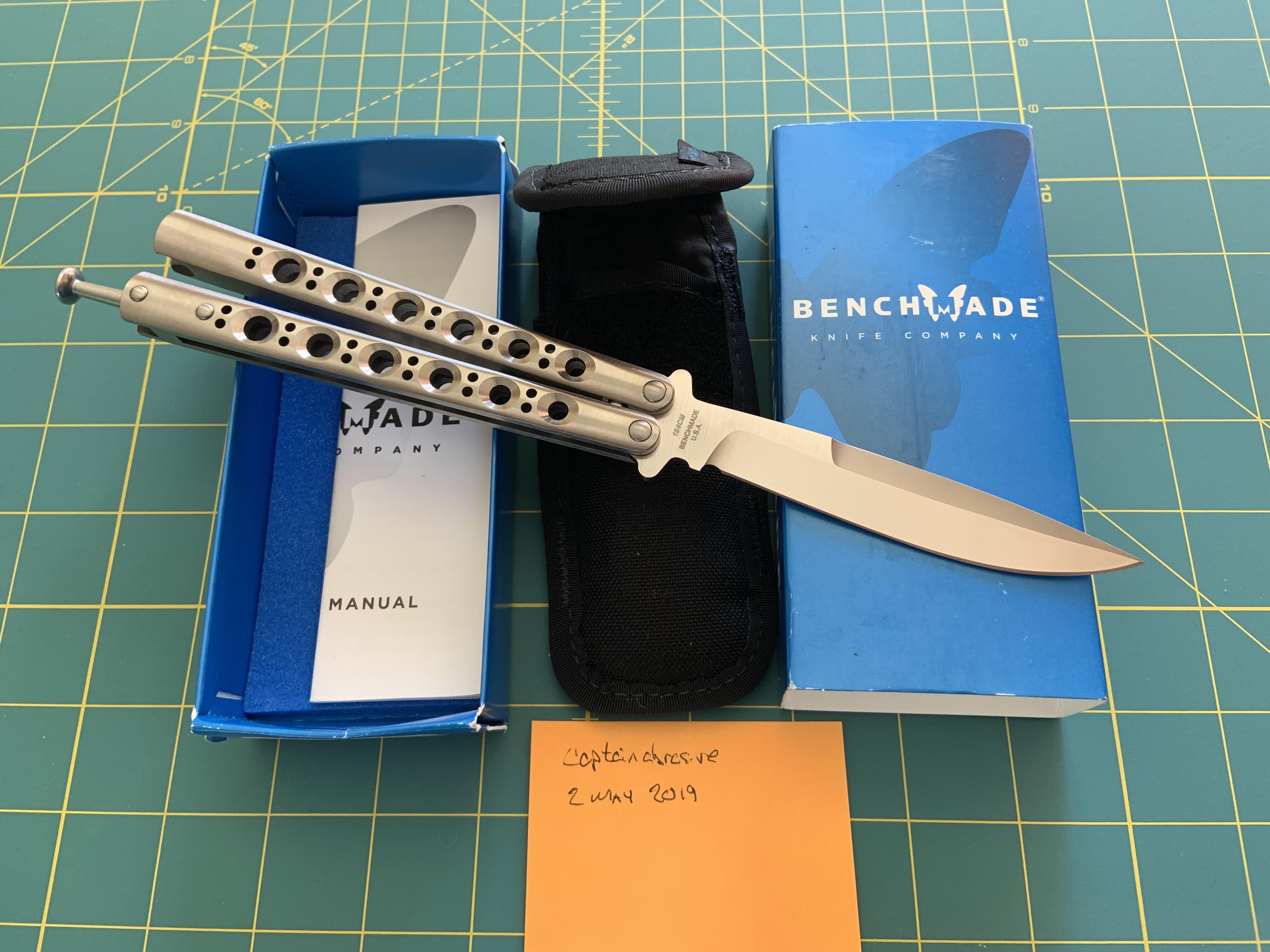 WTS Benchmade 42 safe queen. Never flipped, sharpened or carried. 600
