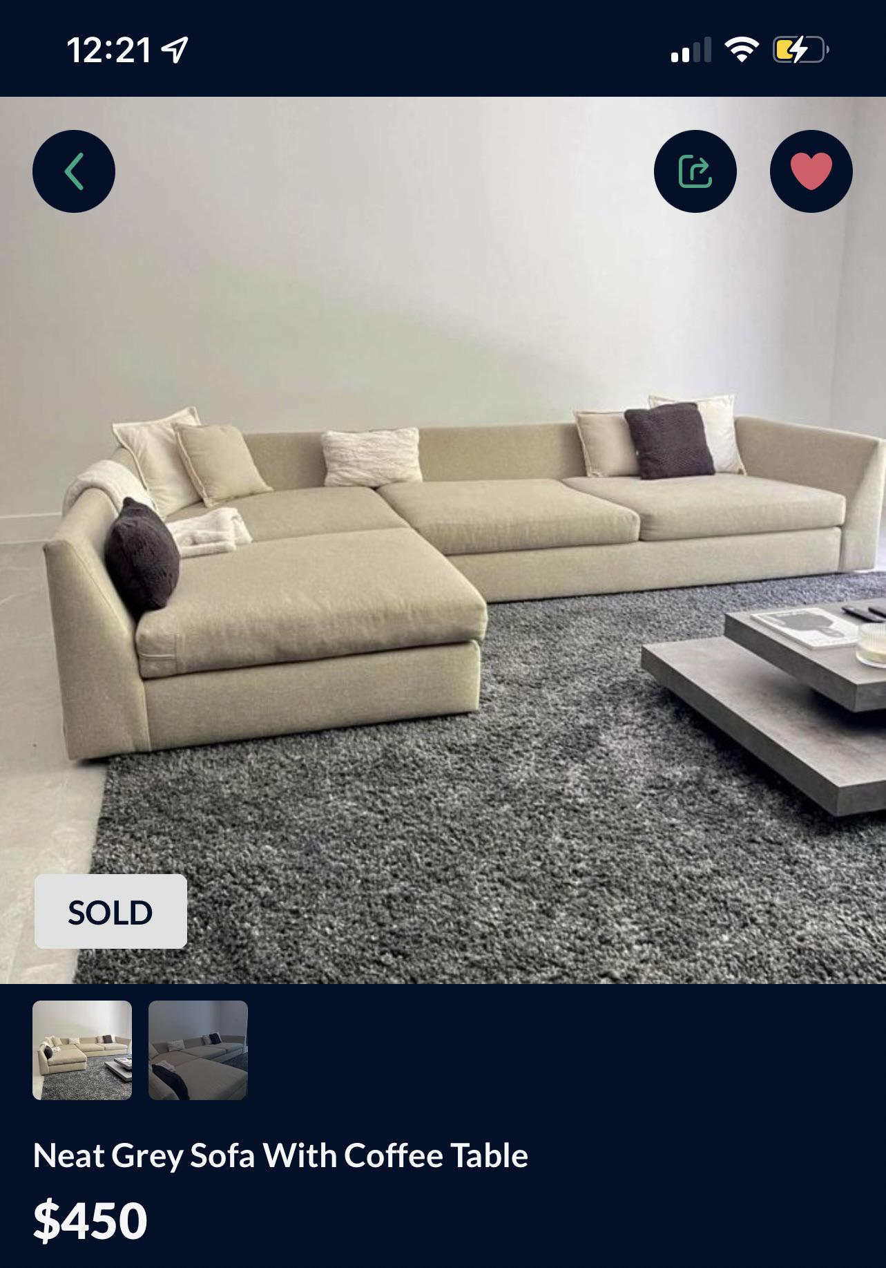 What kind of couch is this? Also, the coffee table. What keyword would