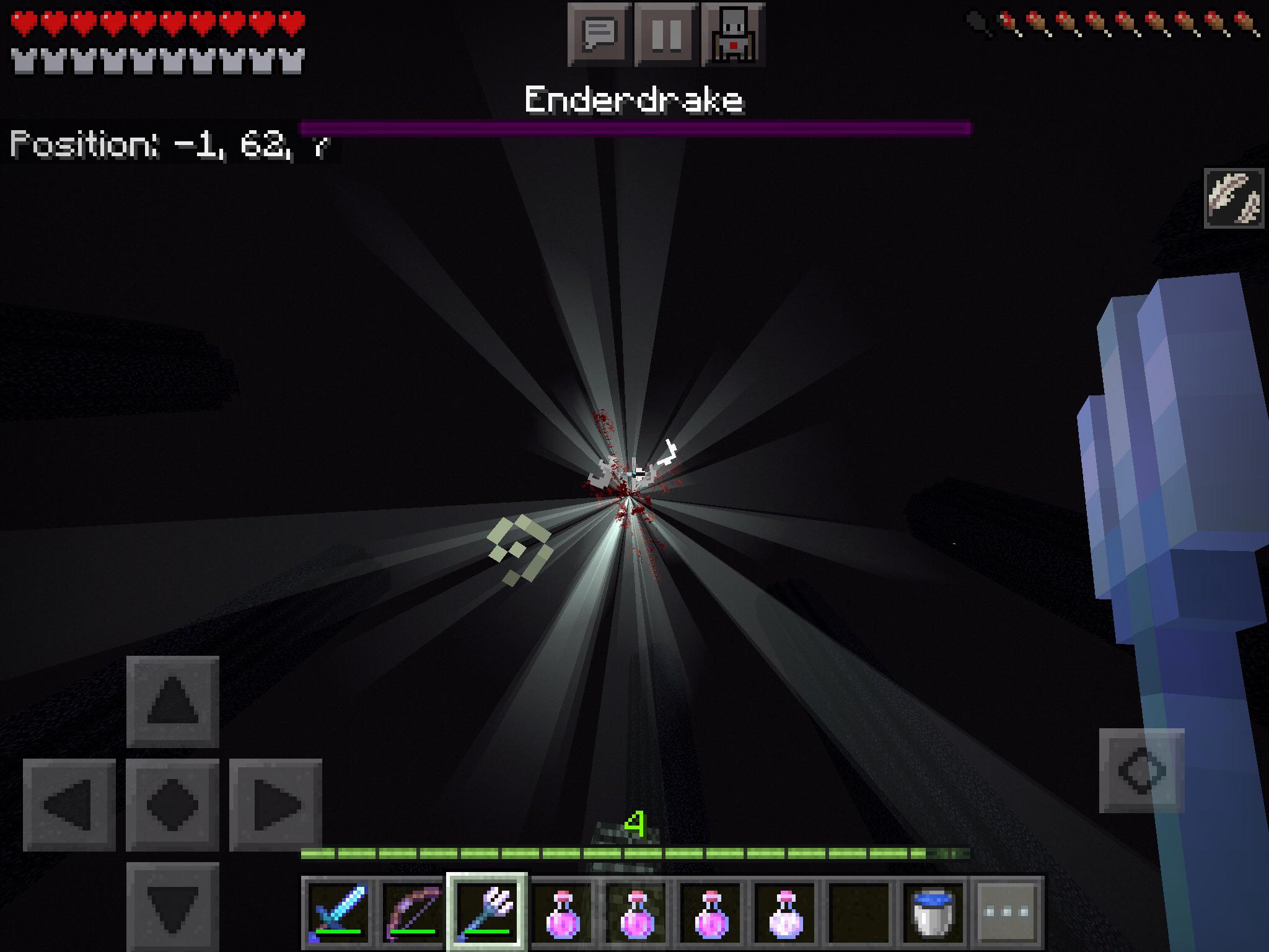 I finally beat the ender dragon on bedrock r/Minecraft