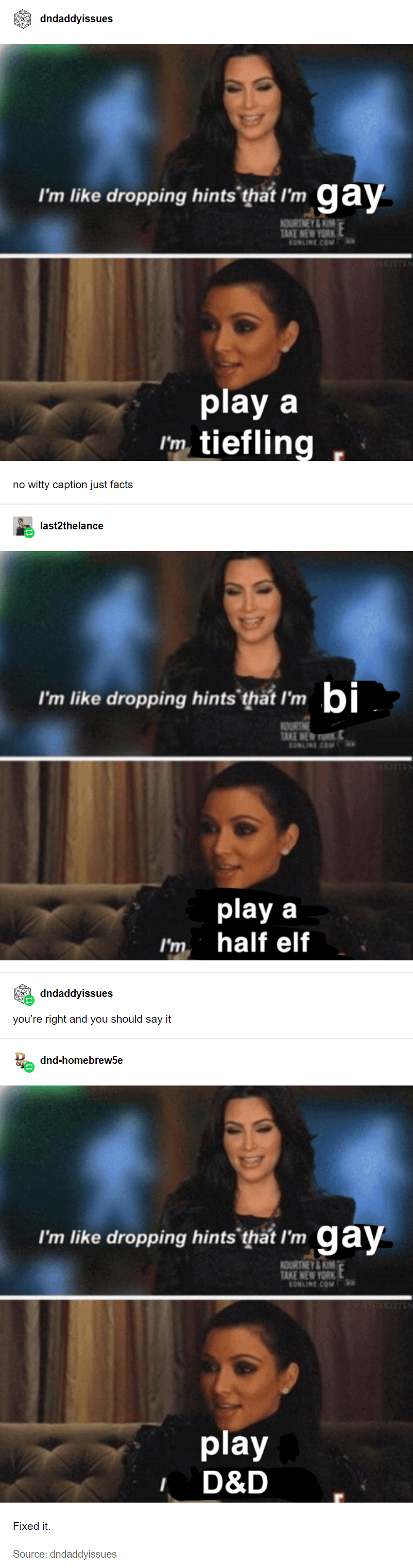 dropping hints dndmemes