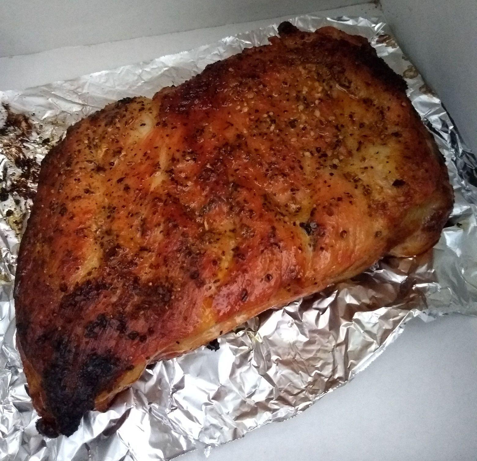 Costco St Louis style ribs. It's about 20 for 6 lbs. This is about 1.5