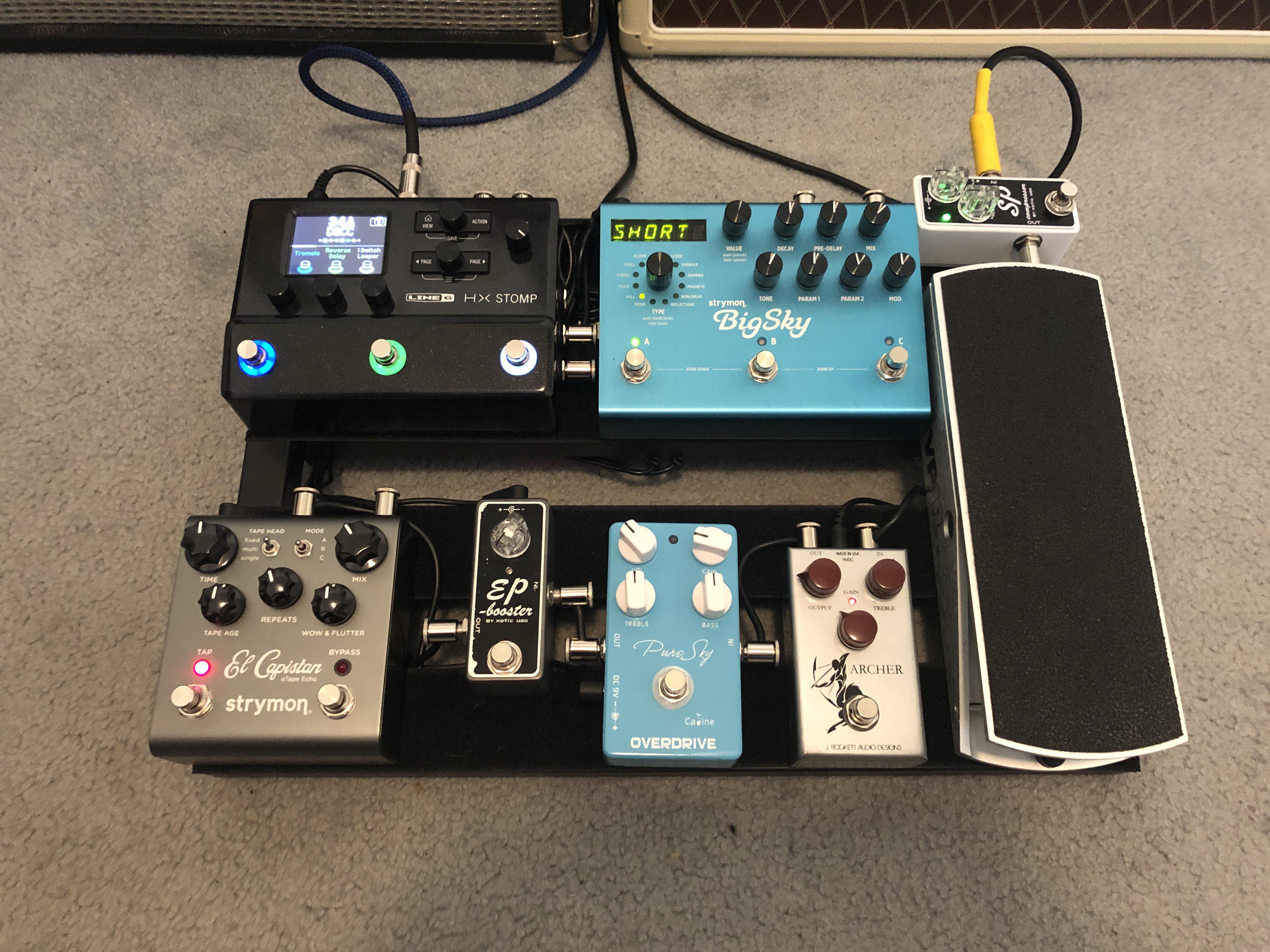HX Stomp board V2, now with an FX Loop! Signal chain in comments