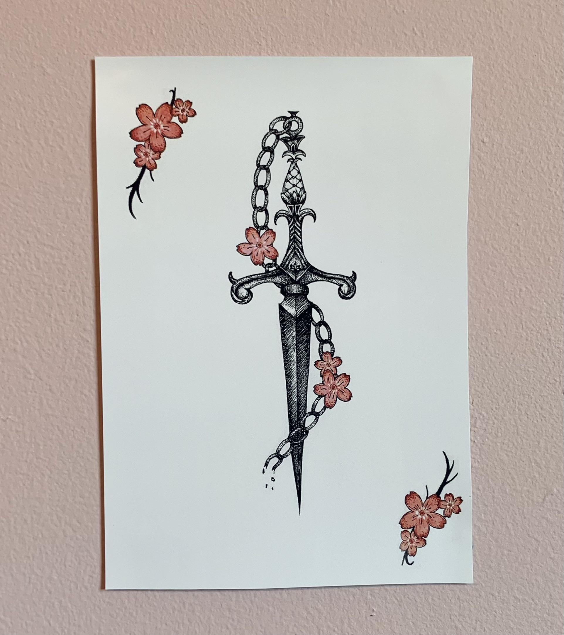 I’m not the best drawer but someone said this would make a good tattoo