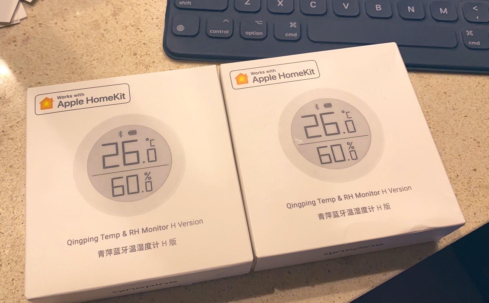 ClearGrass Bluetooth temp/humidity sensors with HomeKit is finally out