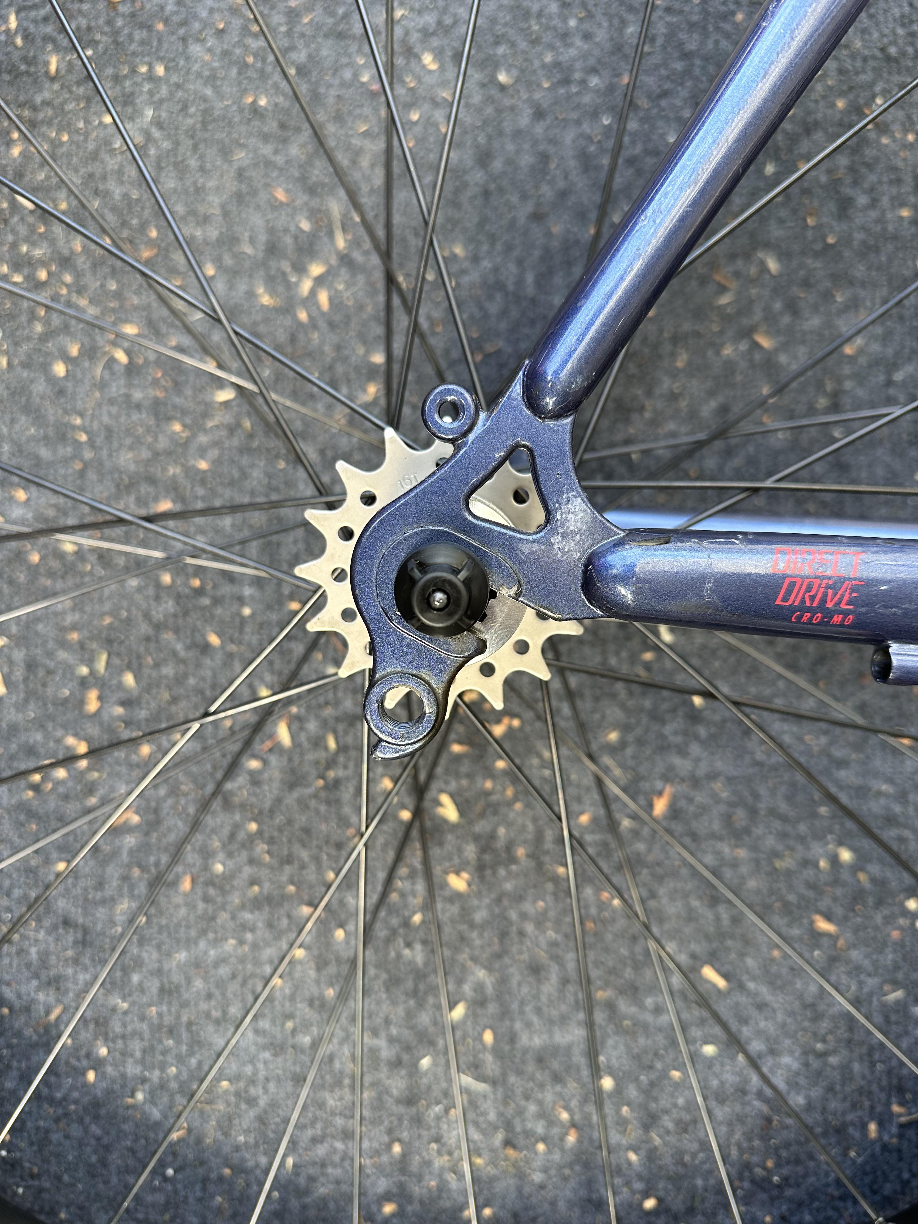 [SS conversion] Does this frame need a chain tensioner? r/bikewrench