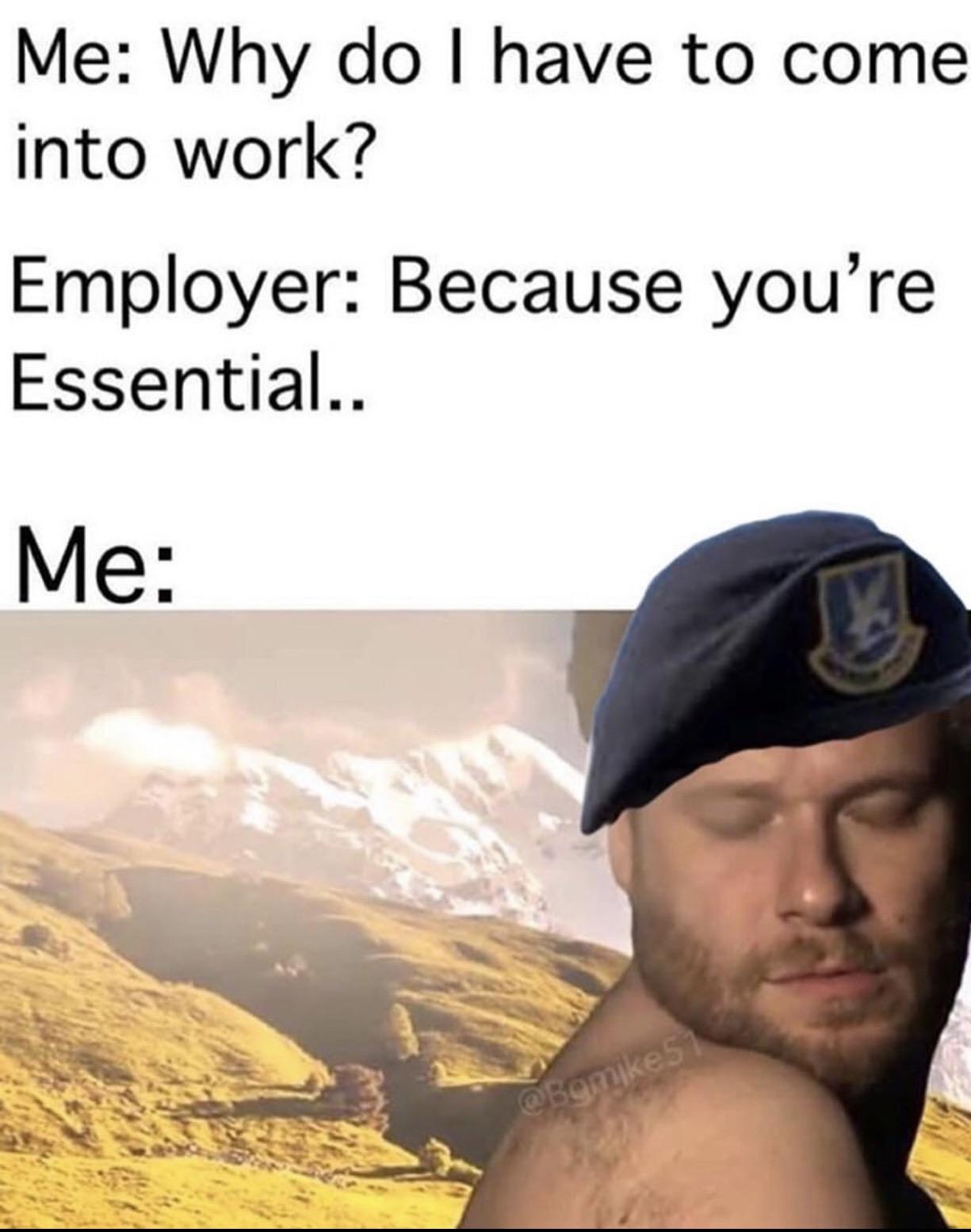 Makes us feel important... AirForce