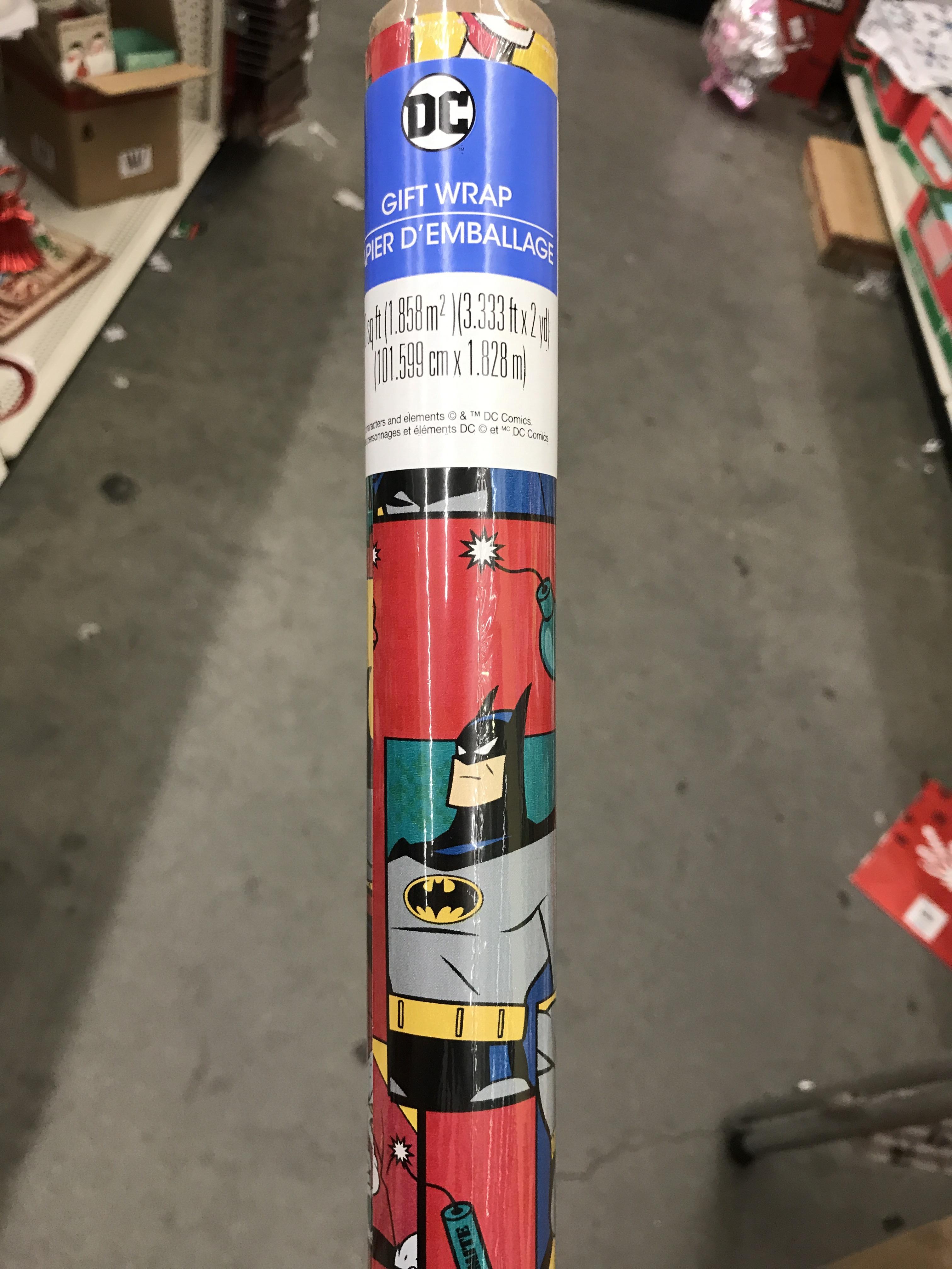 Found Batman TAS wrapping paper at Dollar Tree! r/batman
