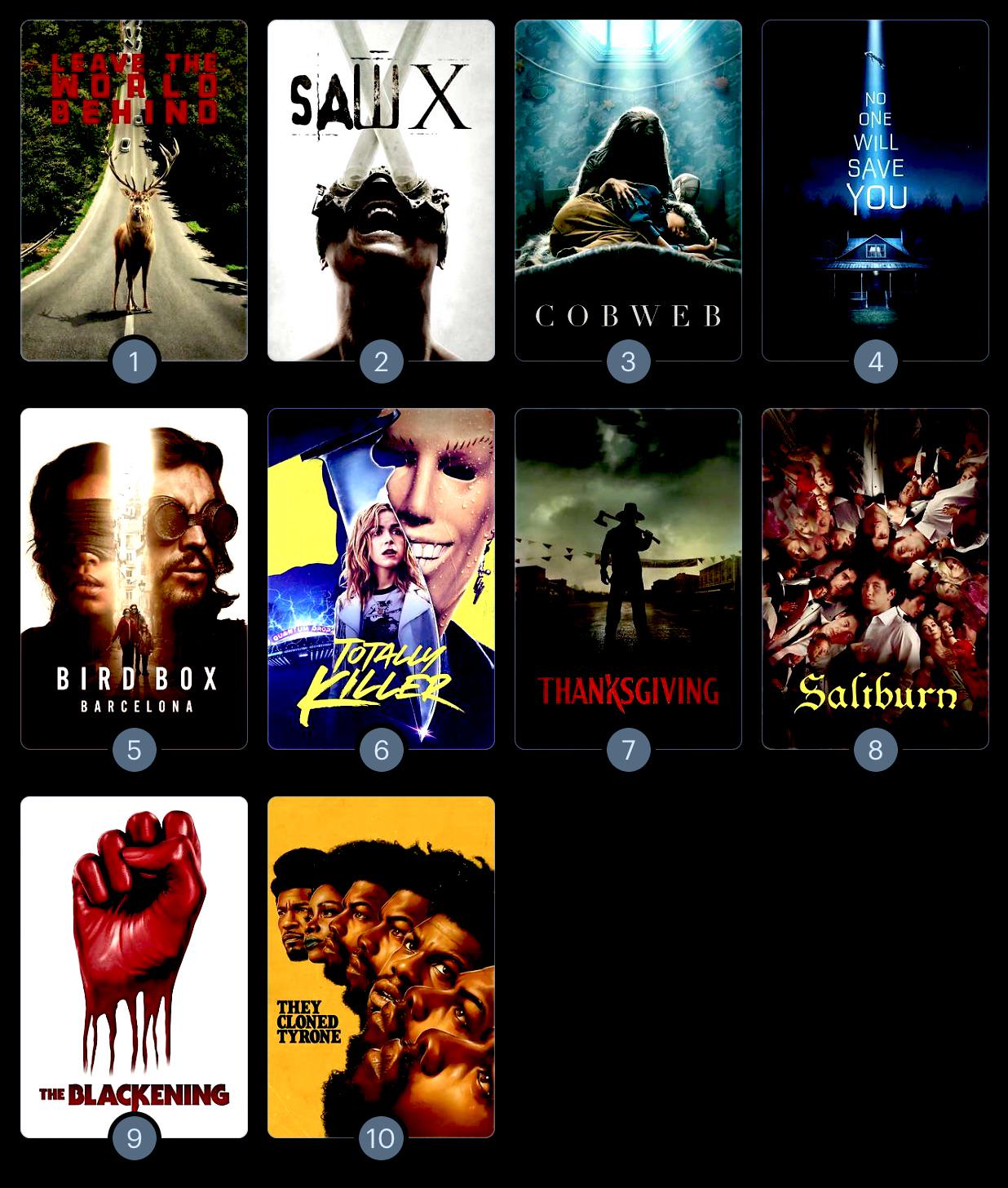 My top 10 movie releases of 2023, as a horror/thriller fan r/Letterboxd