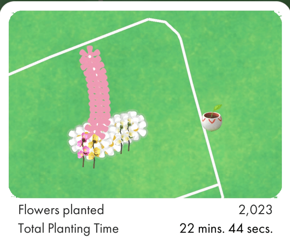 I just took a walk. 🙈 r/PikminBloomApp