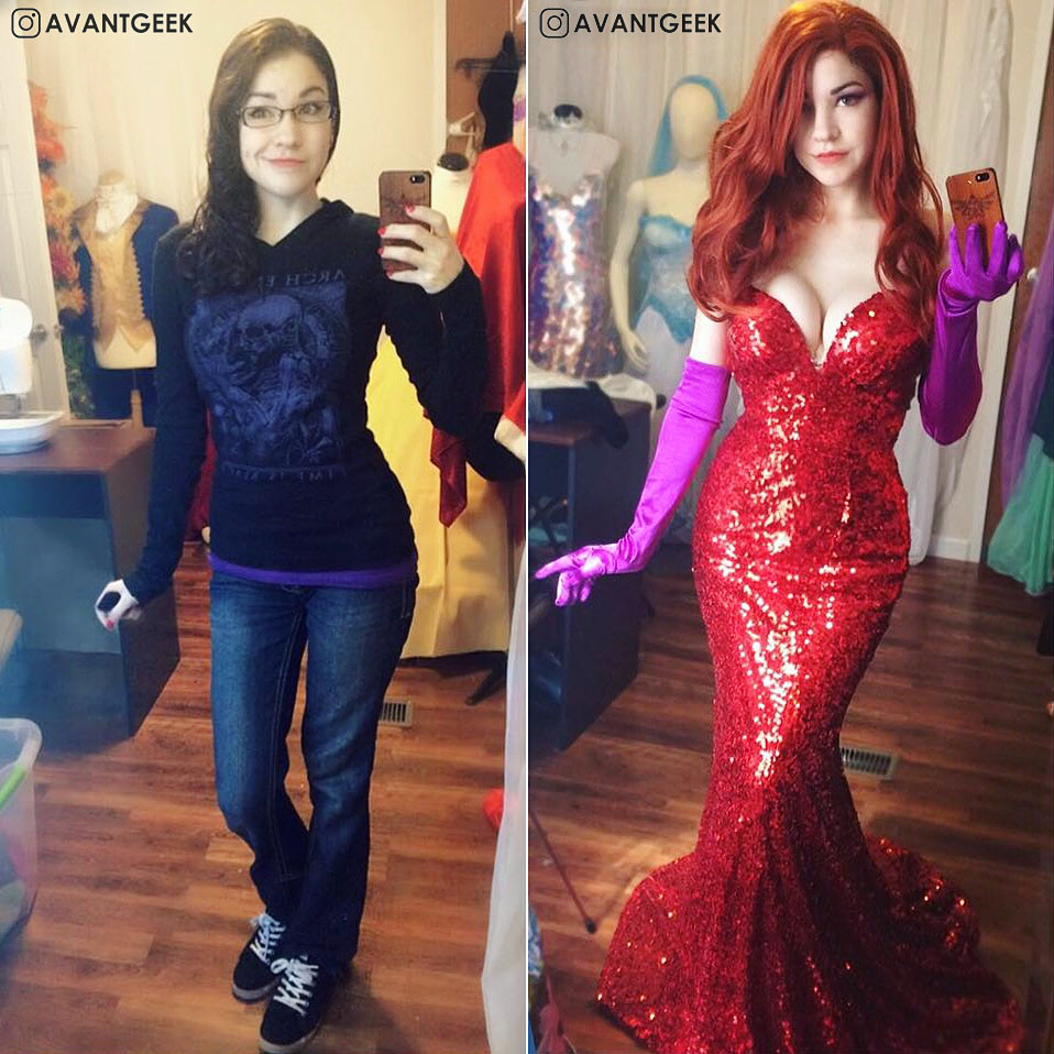 Jessica Rabbit Cosplay by Olivia Mears r/pics