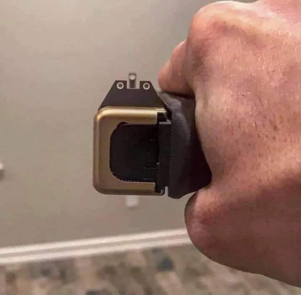 Thug With Gun Sideways