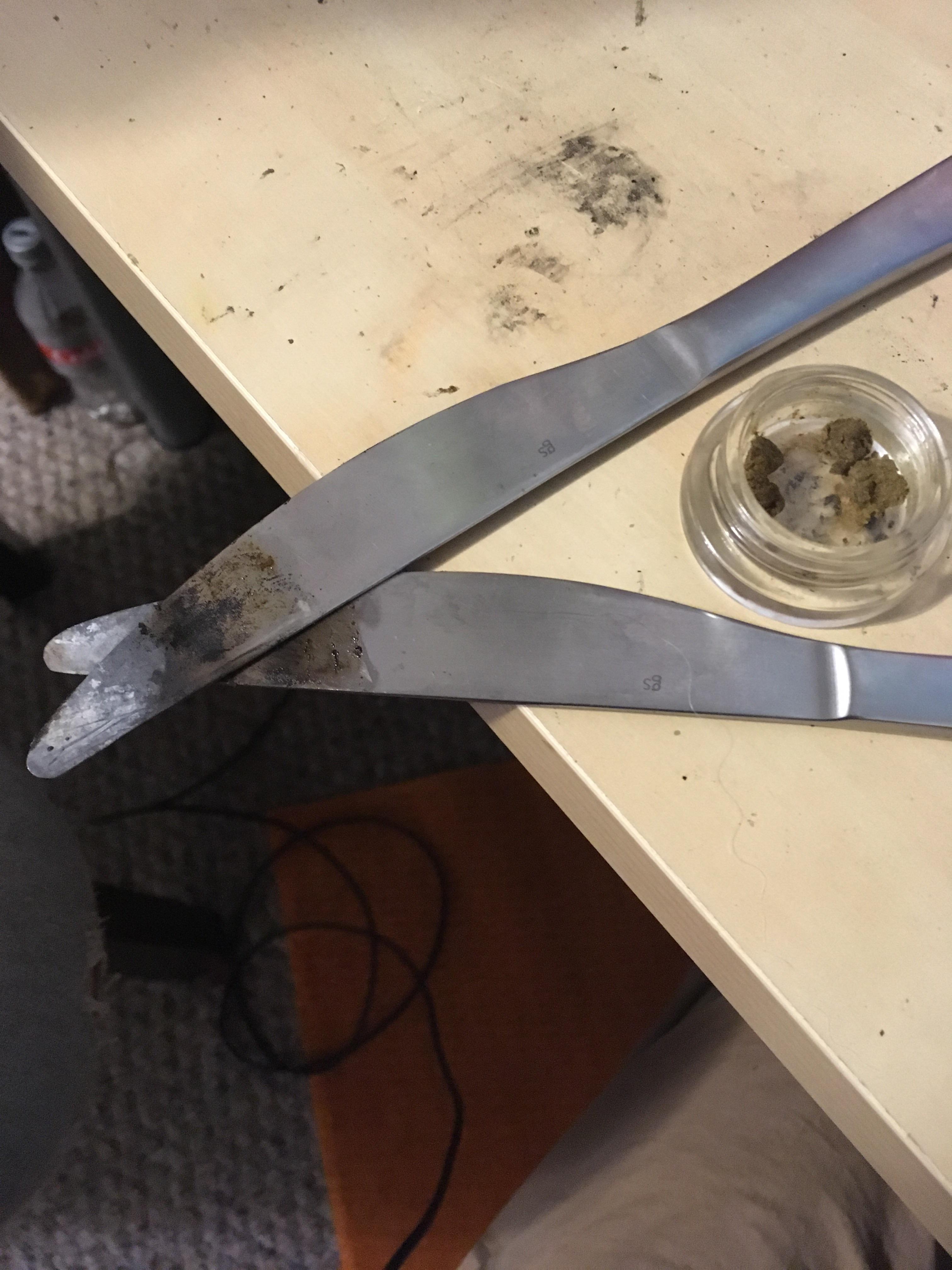 Early morning hot knives r/trees