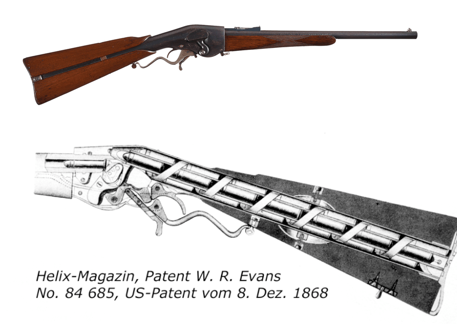 Evans Repeater, as the Chain Pistol Levering equivalent! r/HuntShowdown