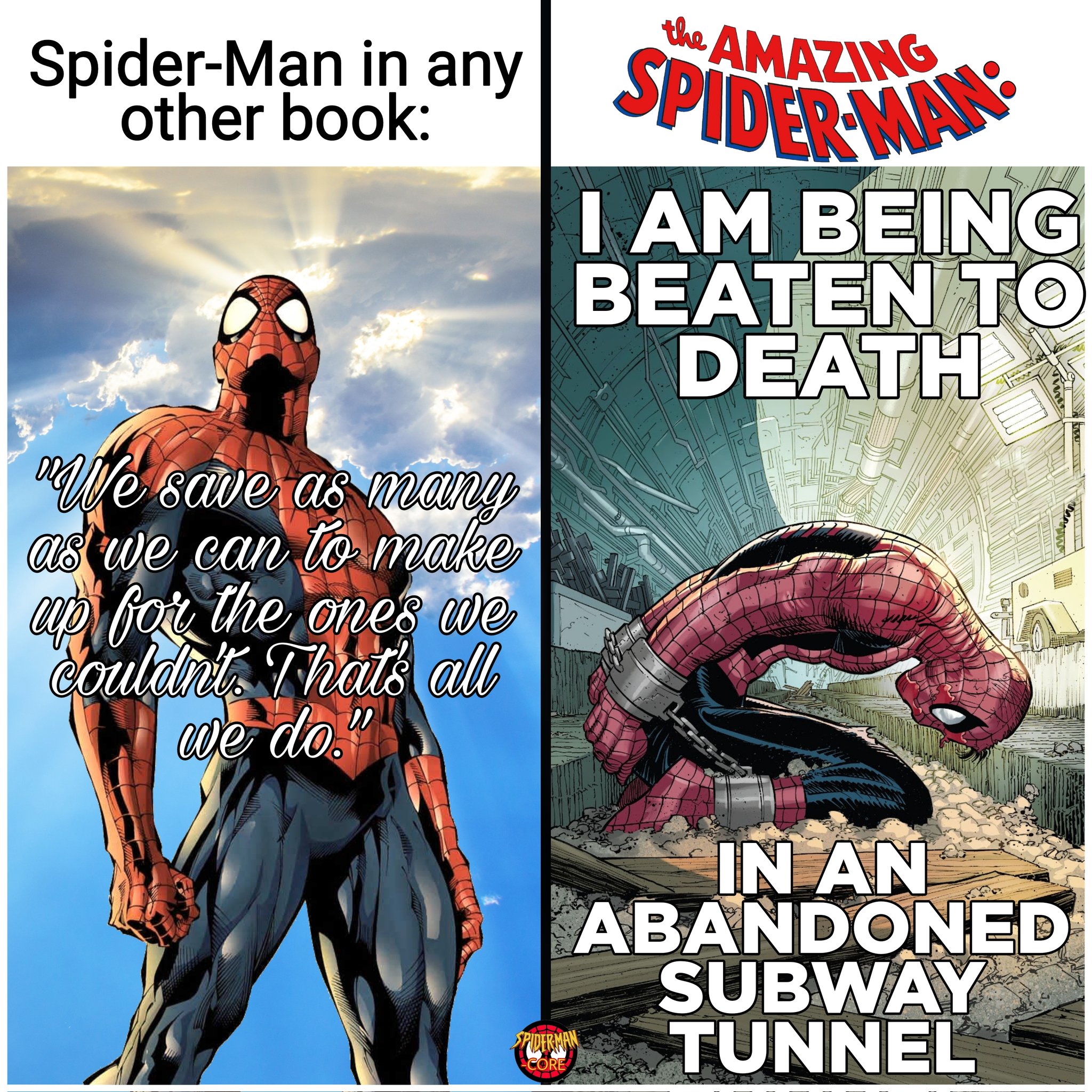 Saw this on Twitter and had to share Spiderman