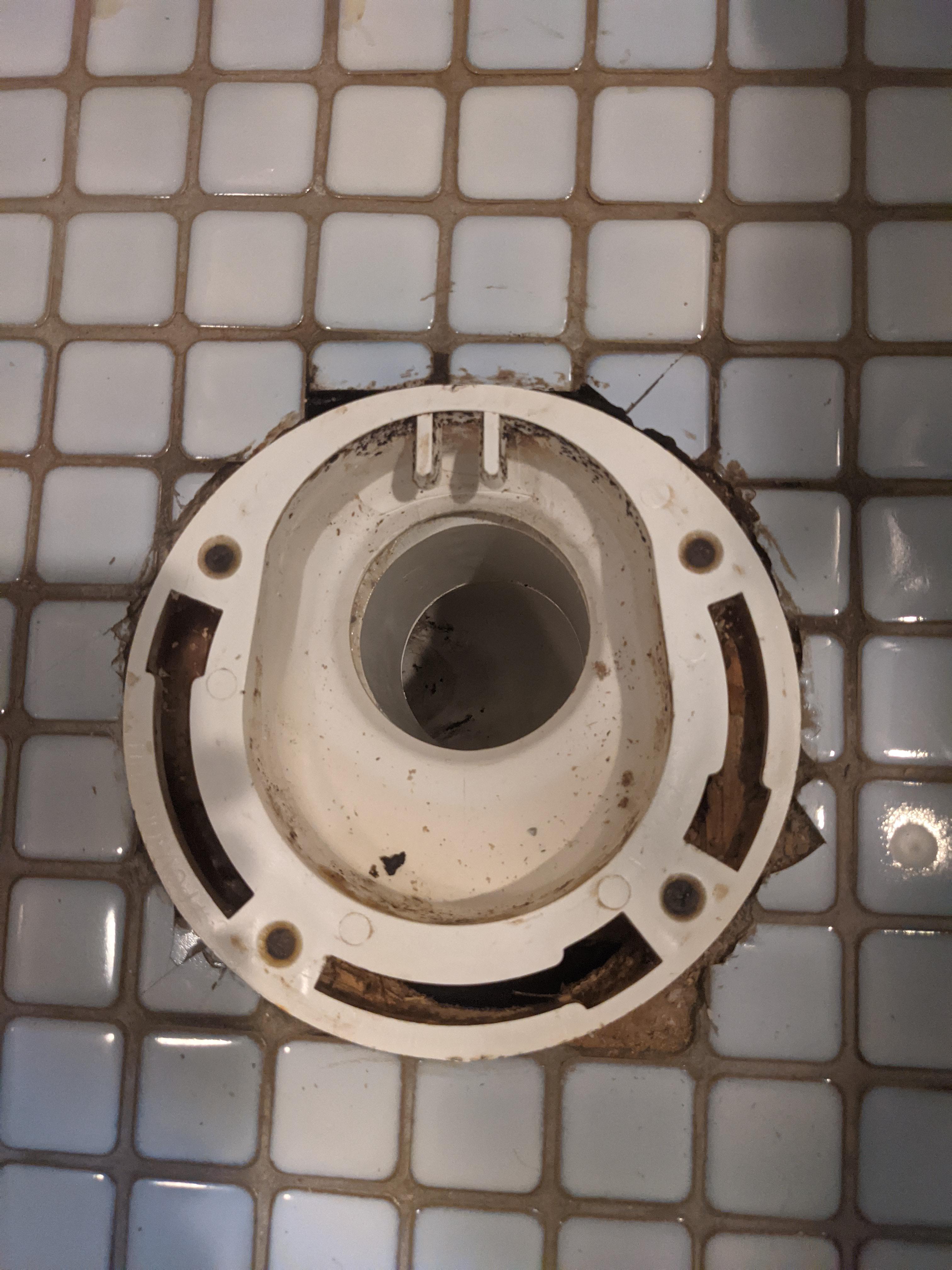 Advice for Offset/Oval Toilet Flange : r/Plumbing