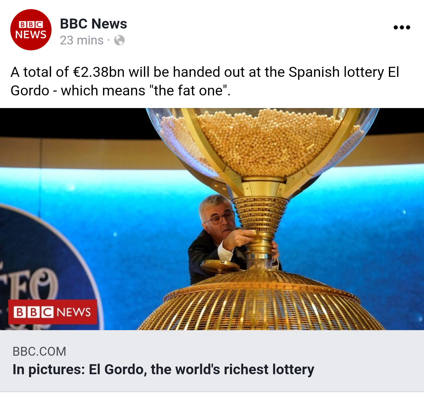 Someone won the Spanish National Lottery!!! r/futurama