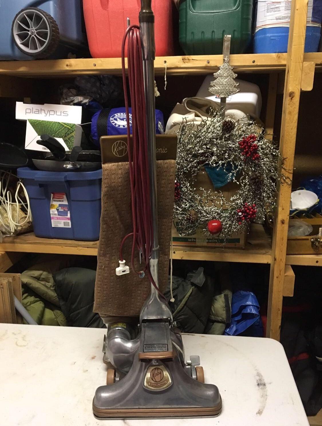 1965 Kirby Dual Sanitronic 50 vacuum. Amazing machine. r/BuyItForLife