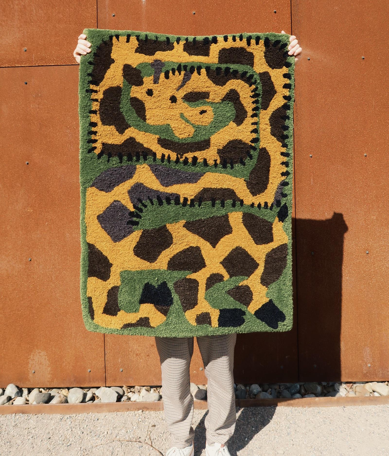 GIRAFFE rug 🦒 r/Tufting