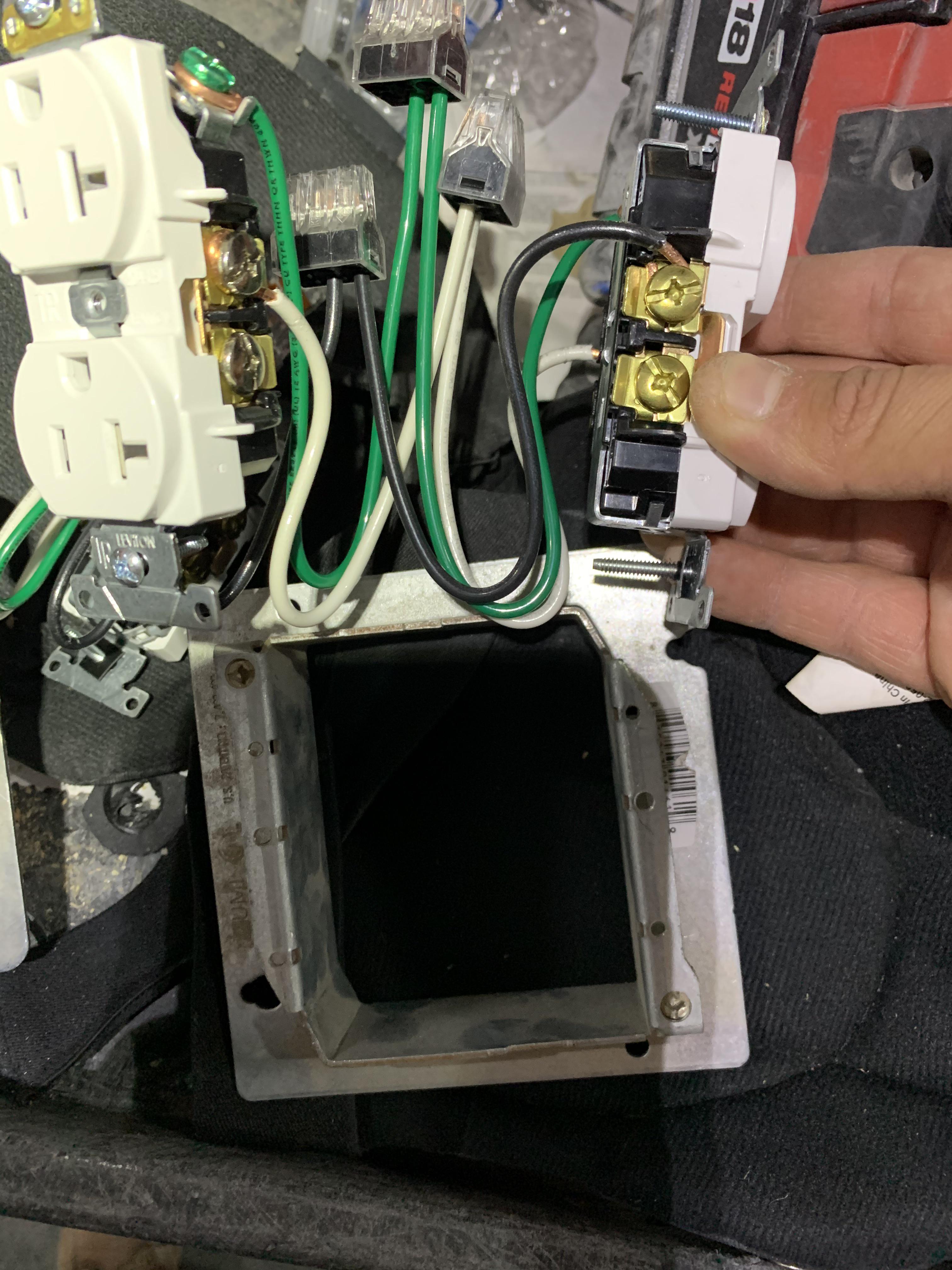 Why do those receptacles have 2 screws for neutral and hot? Will it