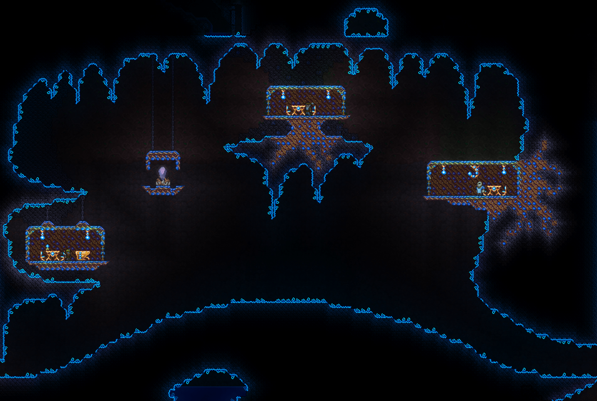 A xenon/stardust cavern build I've been working on r/Terraria