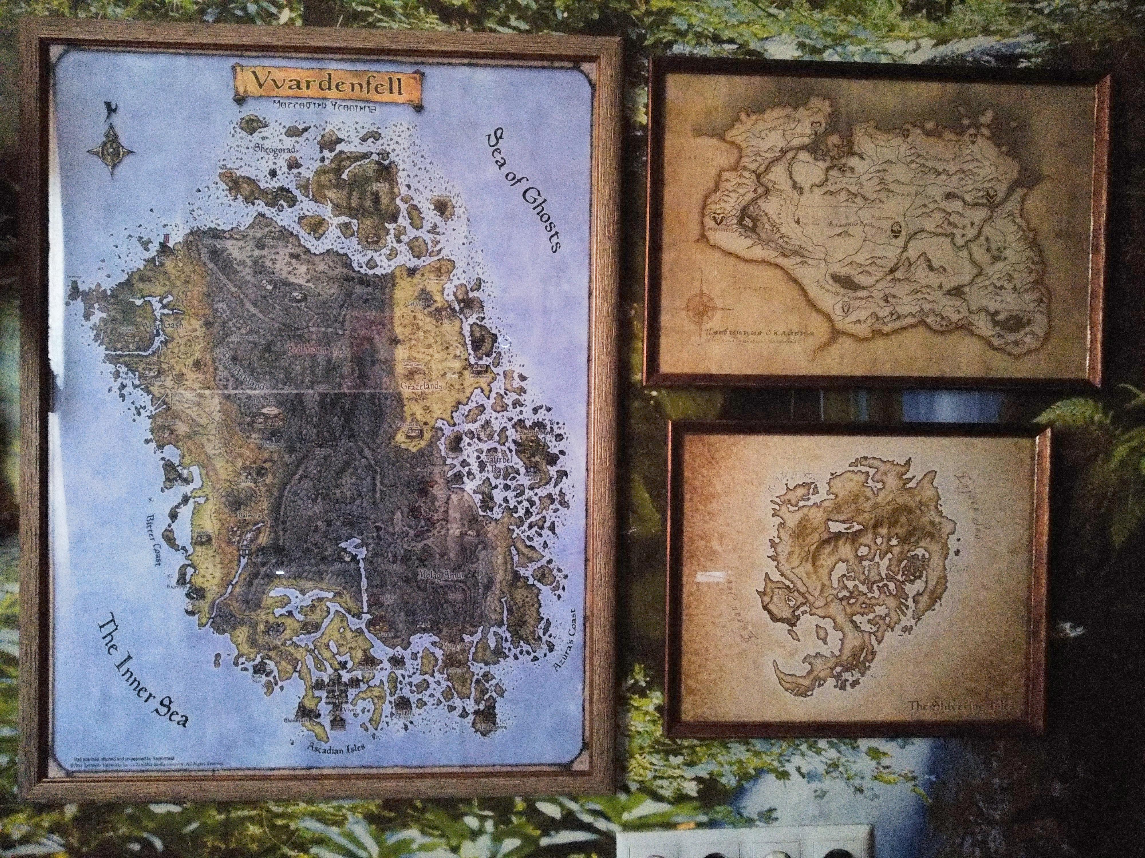 Oblivion Shivering Isles Map