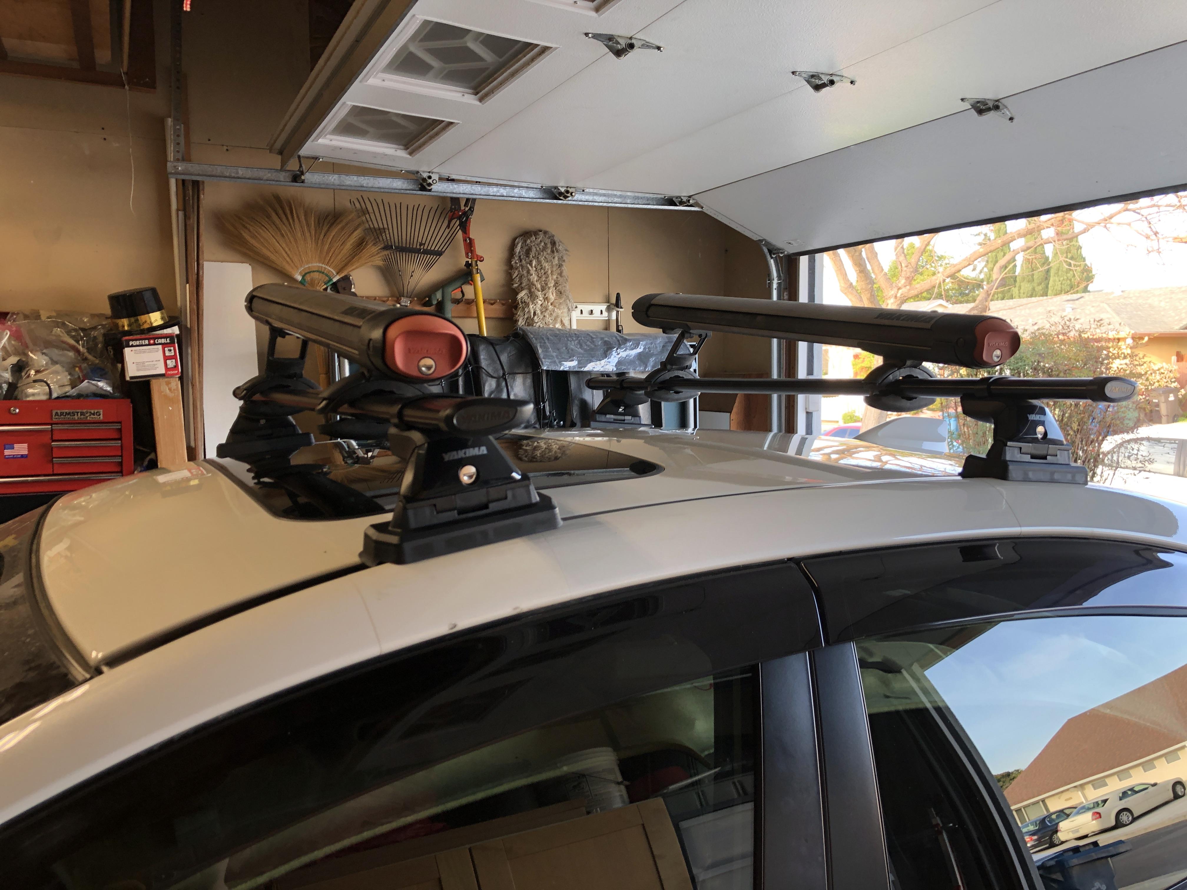 Drilled into my '17 roof and custom installed my roof rack! So long