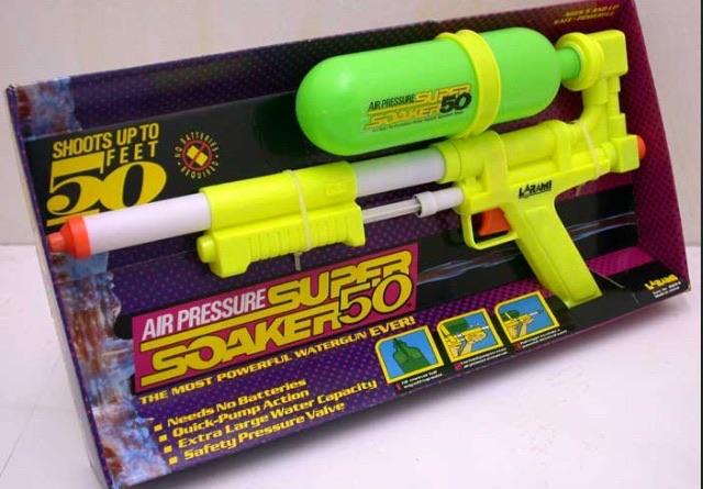 Super Soaker 50 The OG of water guns! 90s