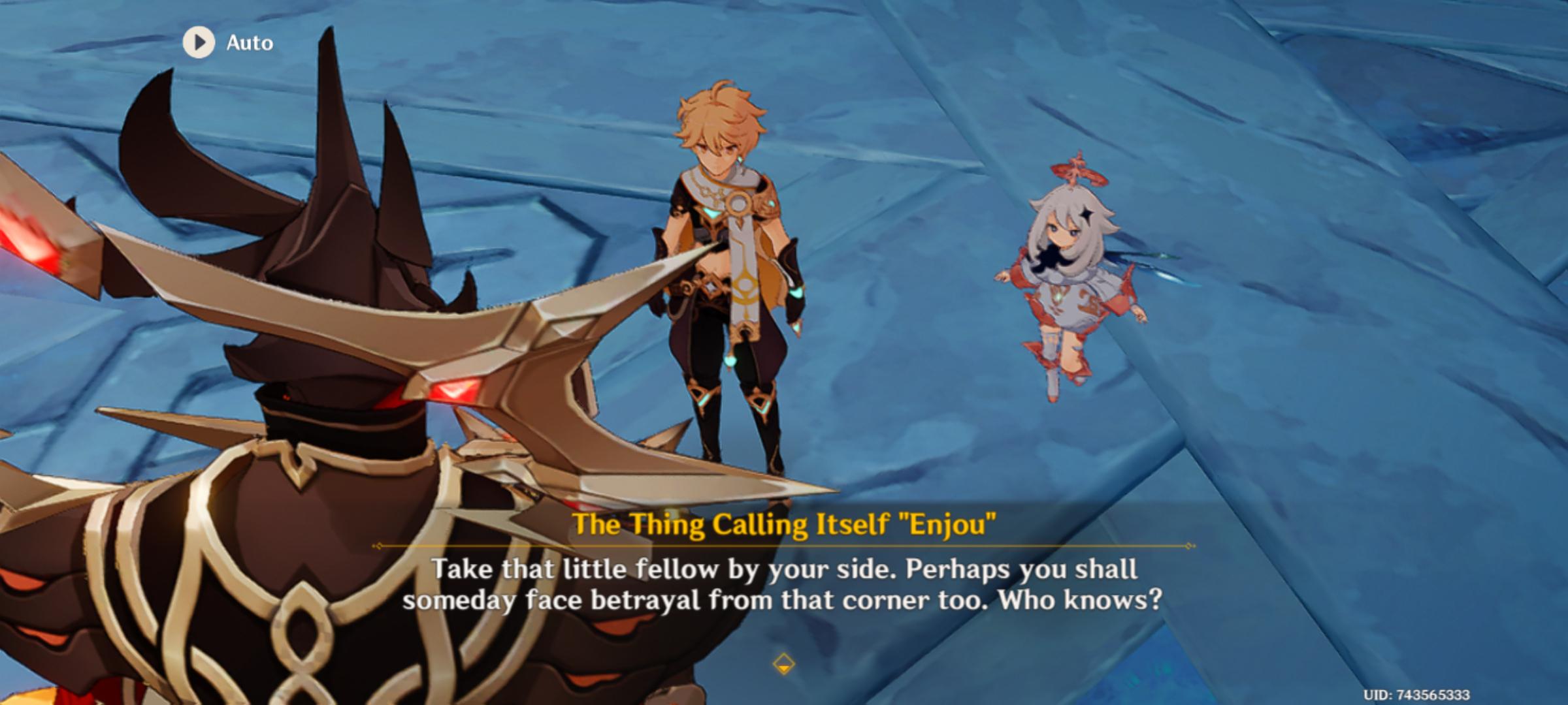 I'm still new to the lore of the game but is this really foreshadowing