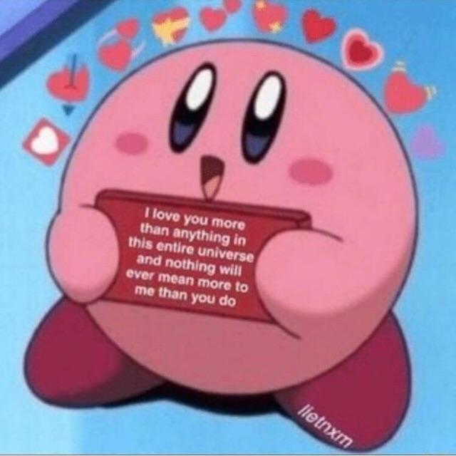 Kirby wants you to give this to your mom today Happy Mother’s Day to you all! r/Kirby