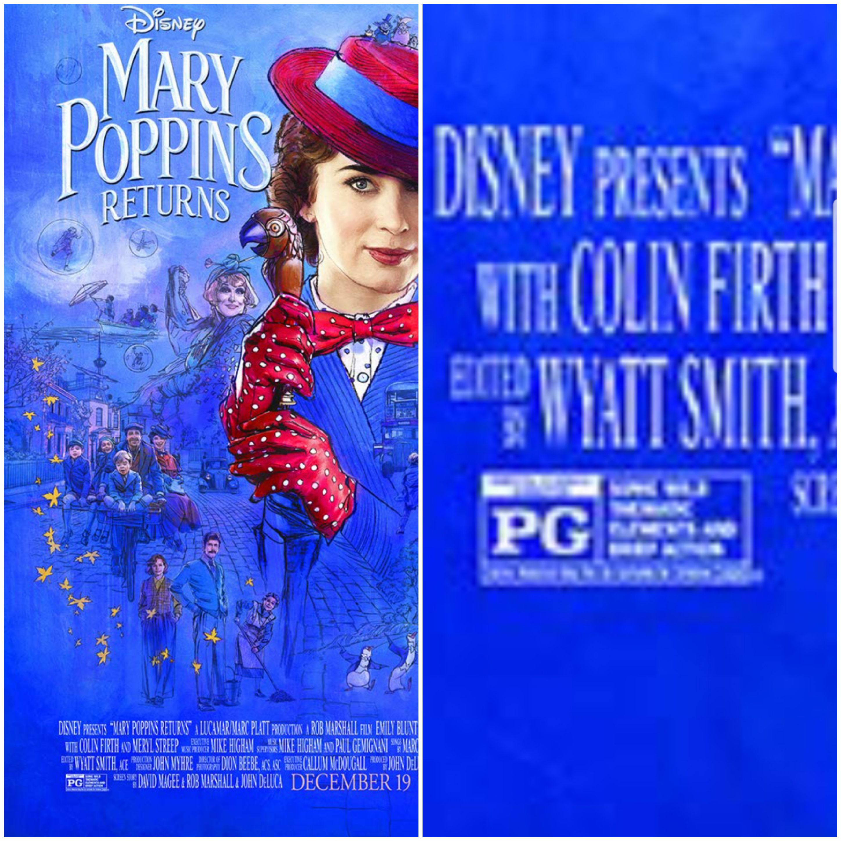 Mary Poppins reboot only PG wtf Marvel r/moviescirclejerk