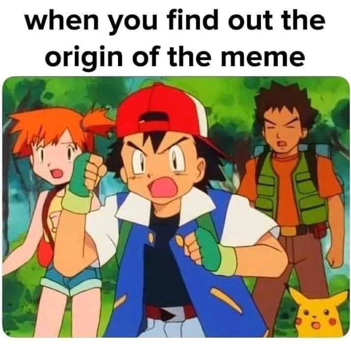 meme origin r/SurprisedPikachu