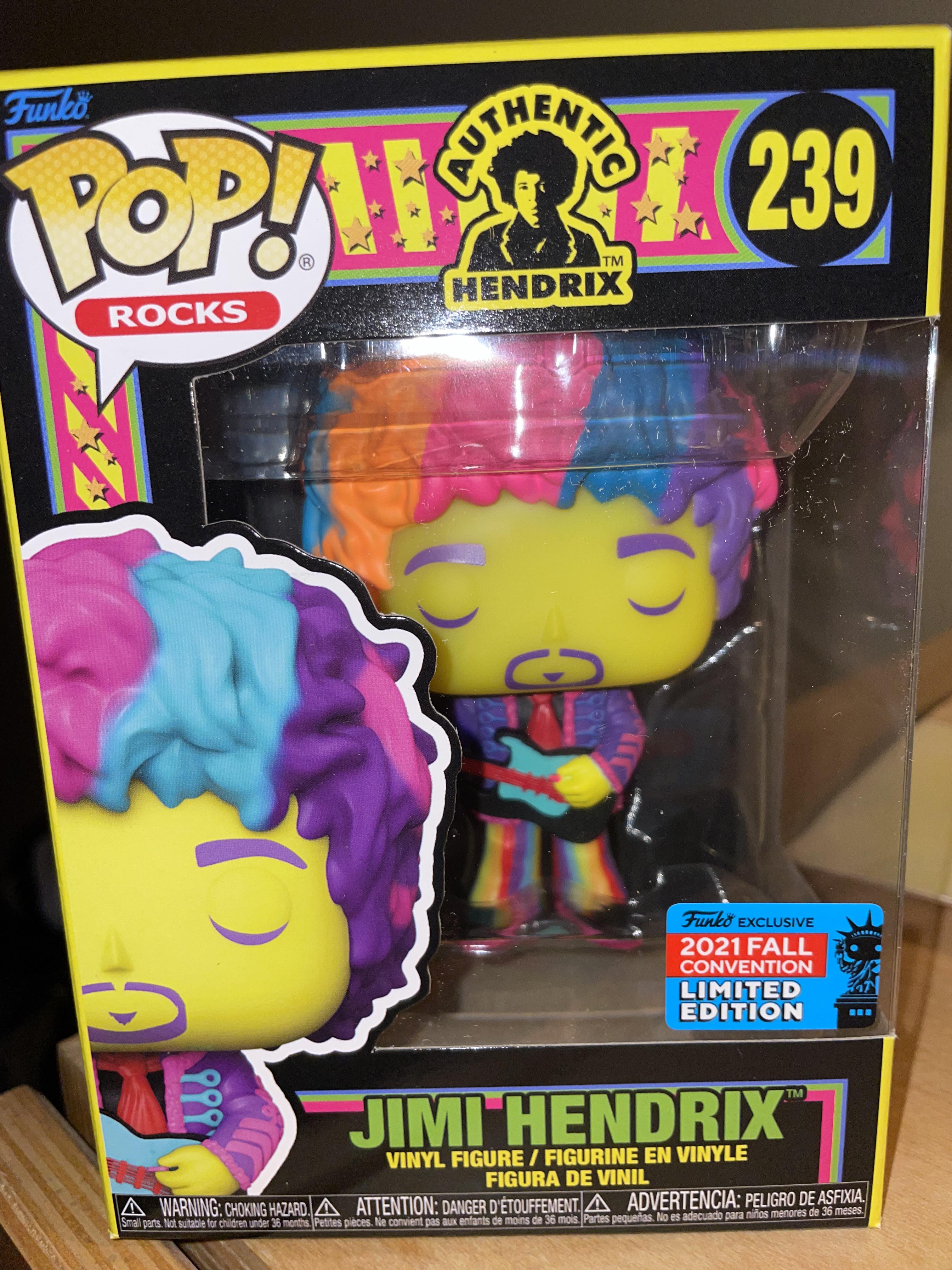 Blacklight Jimi Hendrix r/funkopop