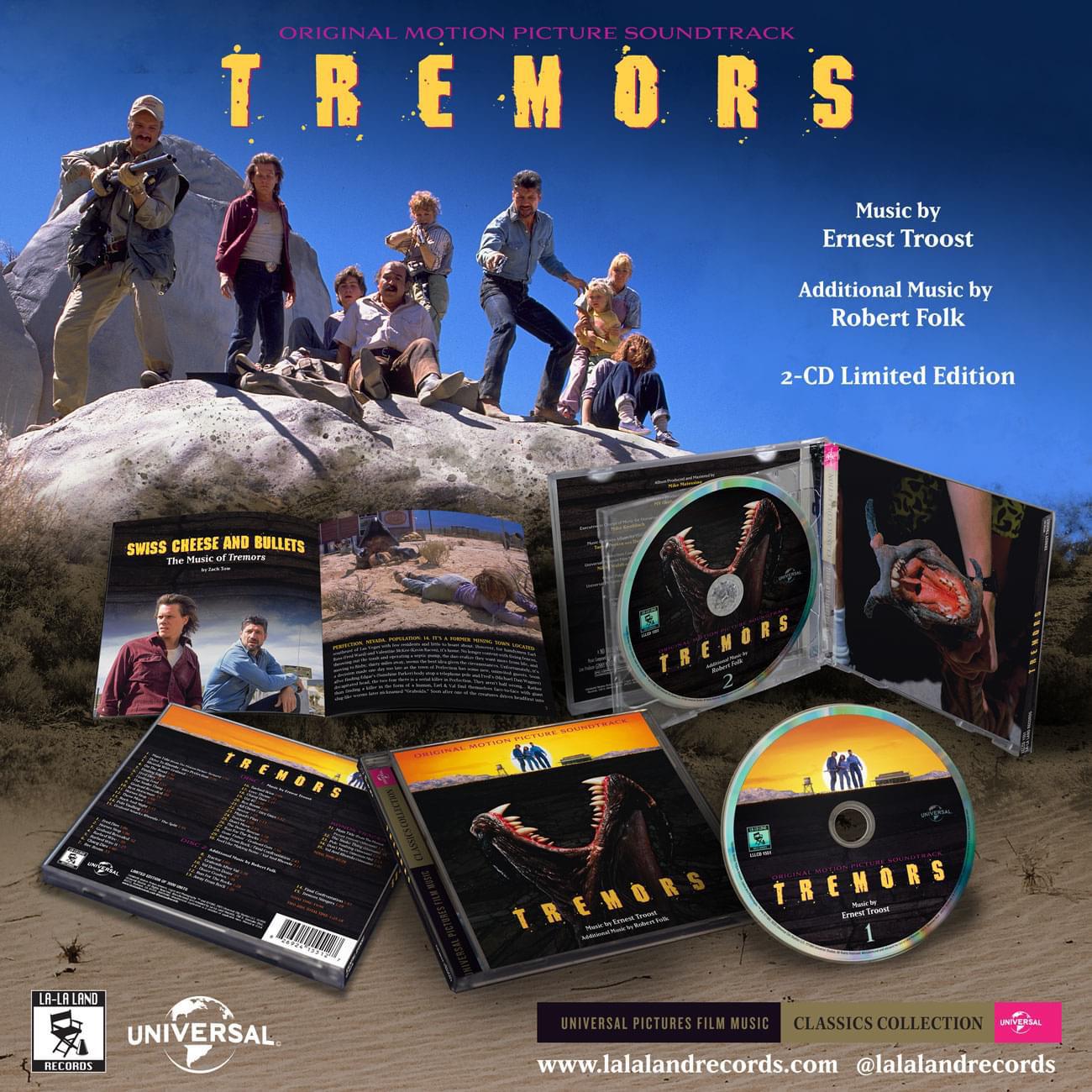 LaLa Land Records announced they’re releasing the original Tremors