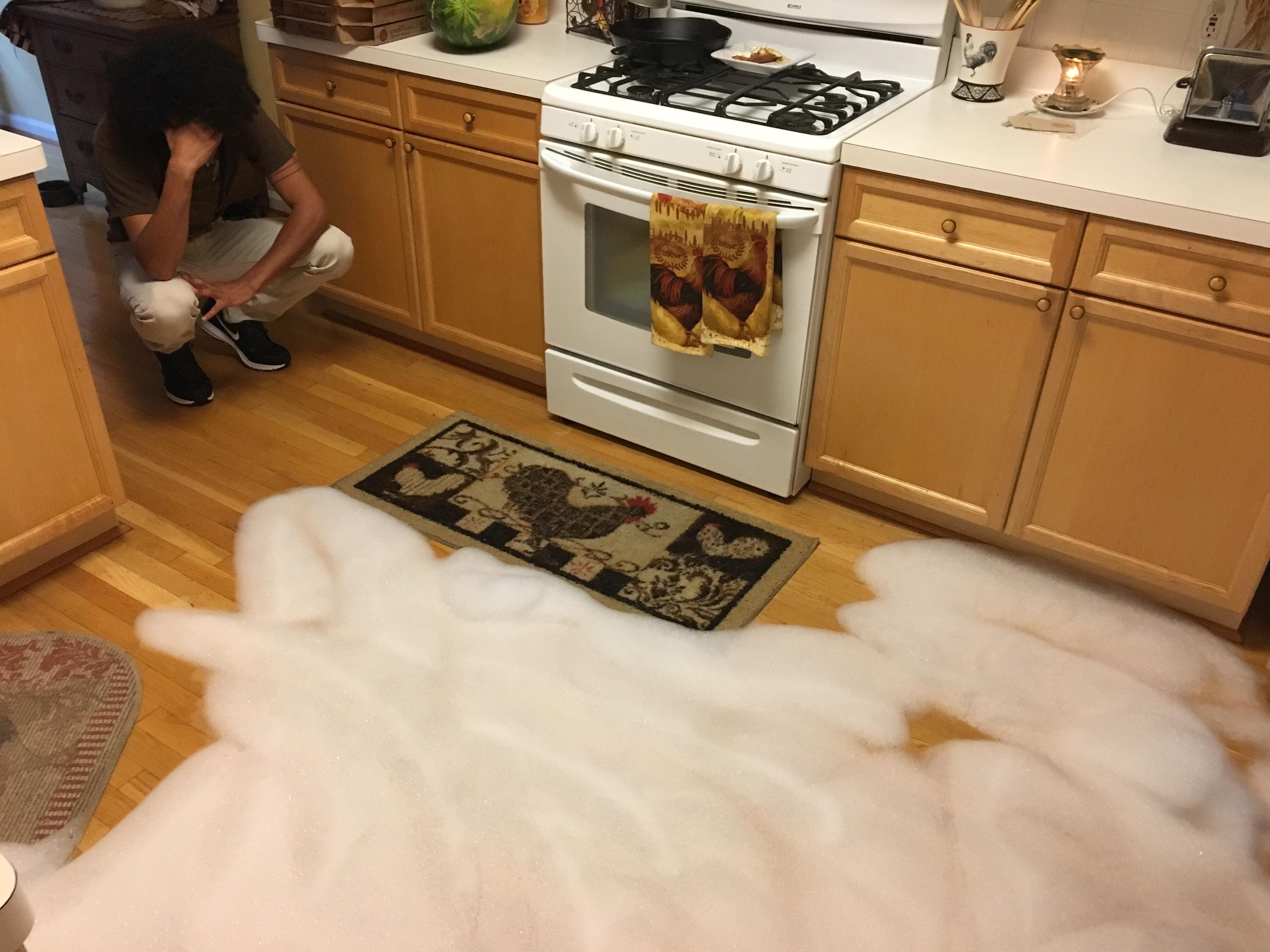 TIFU by putting the wrong soap in the dishwasher. r/pics