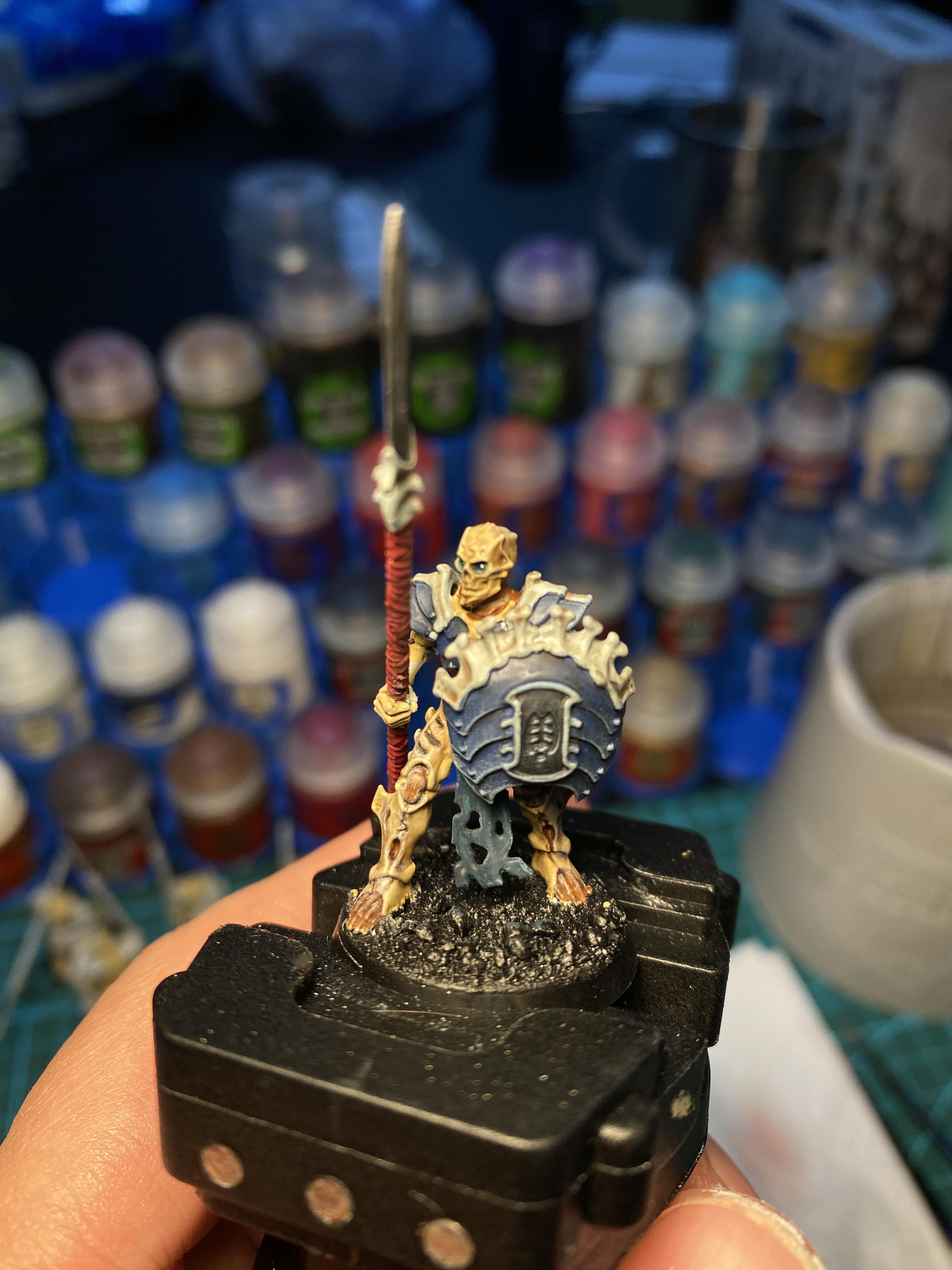 My first Mortek Guard r/ageofsigmar
