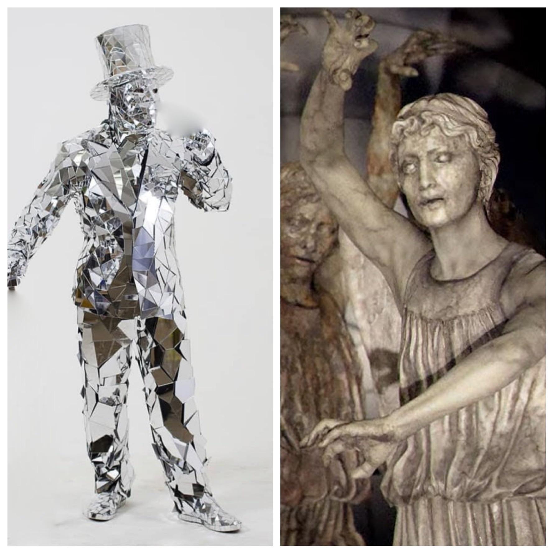 Question If you wore a mirror suit, could you walk through weeping