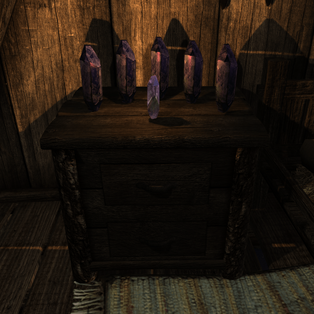 My soul gem display at Breezehome r/skyrim