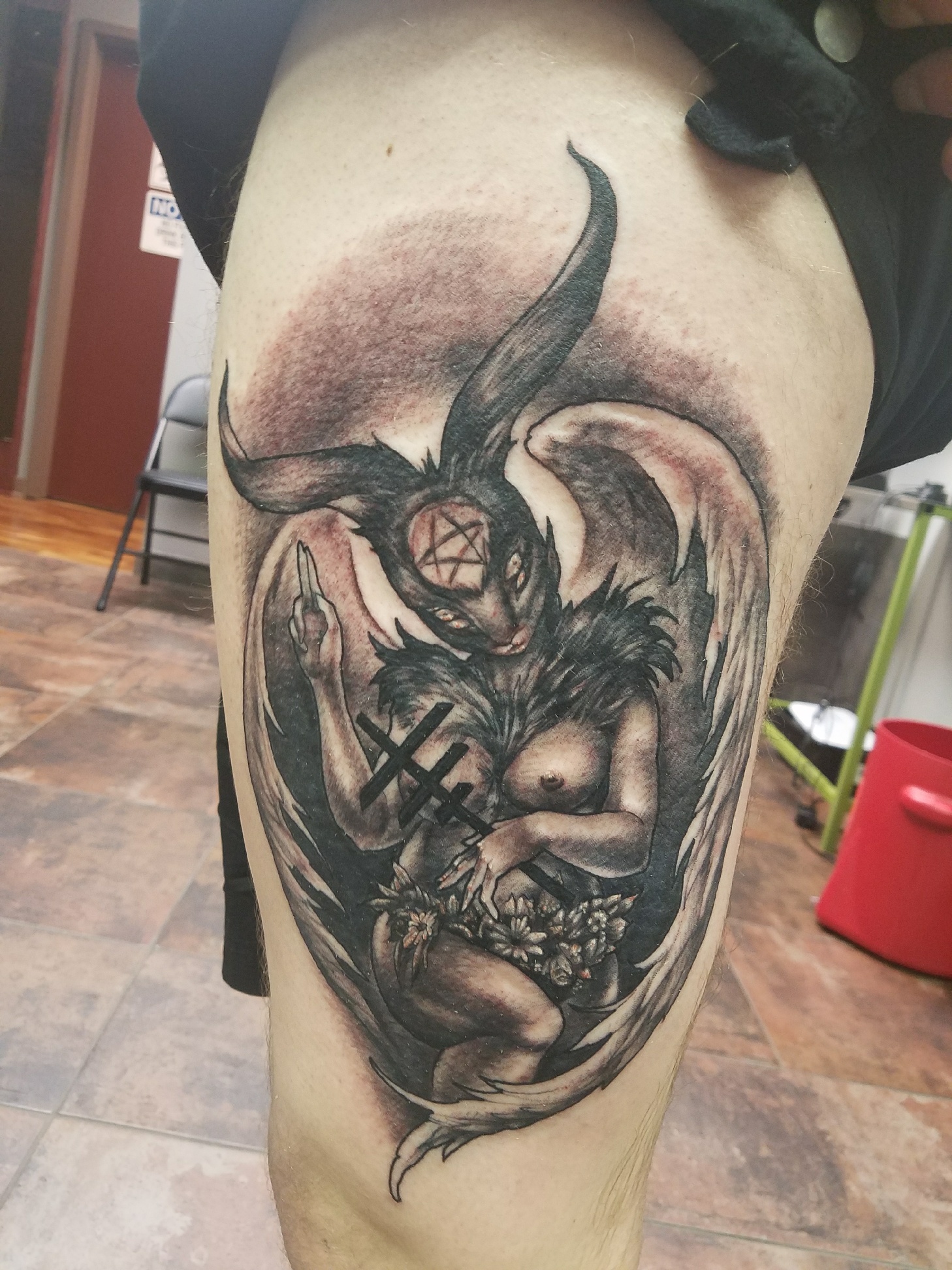Newest tattoo, thanks to Reime Jahr at evolution tattoo in