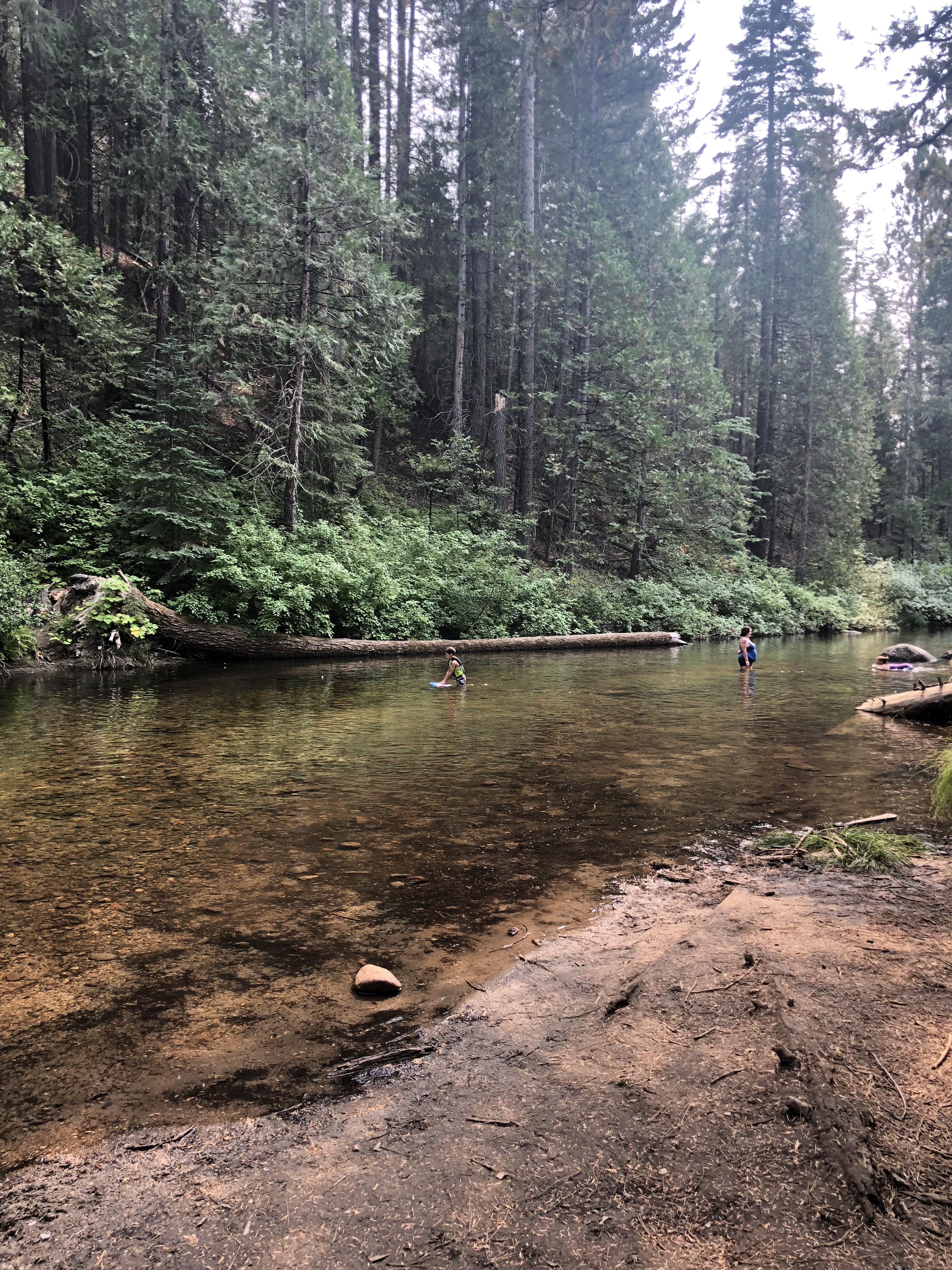 Fraser Flat Campground Creek r/camping