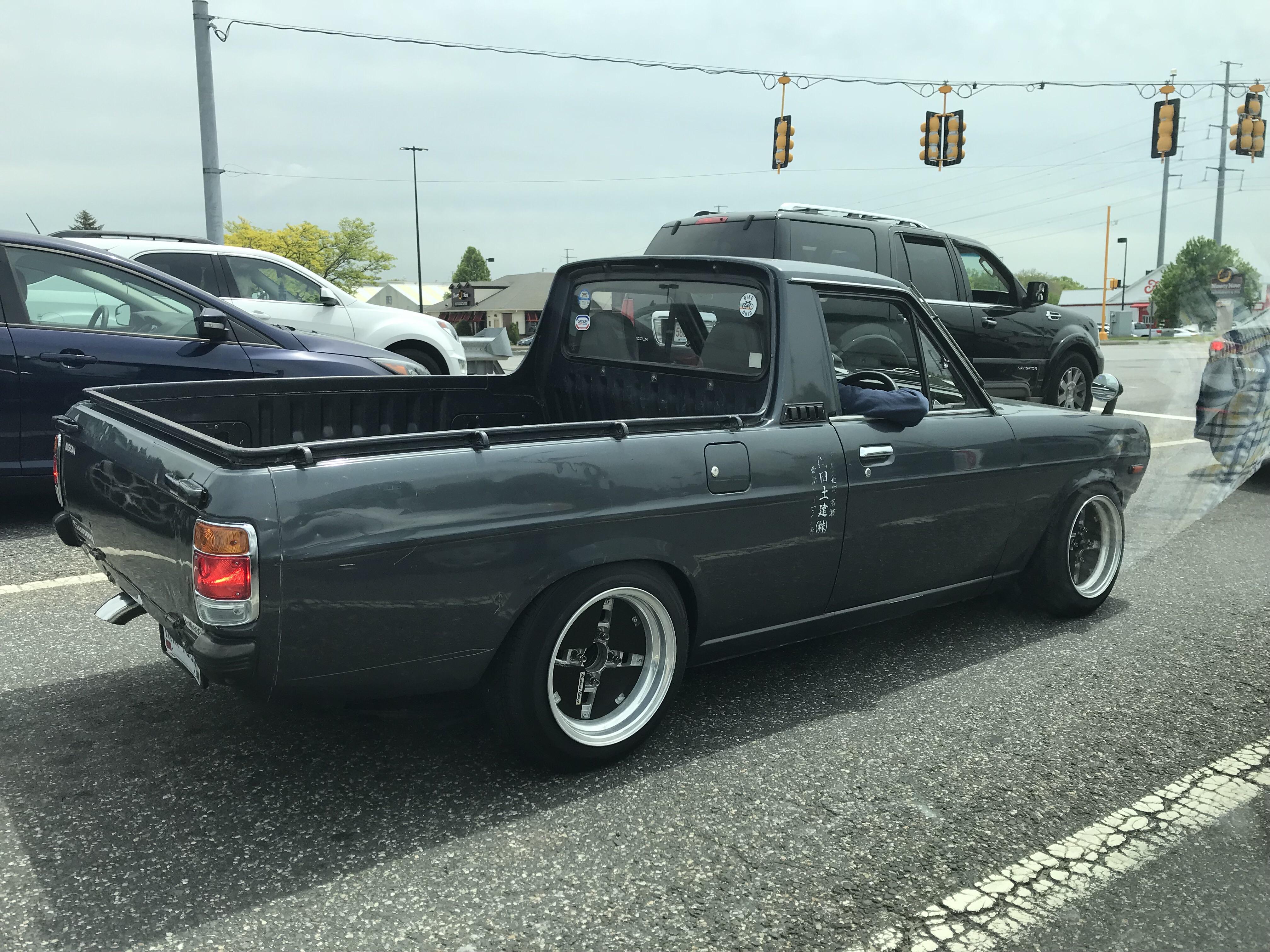 Saw this Datsun Sunny truck in Massachusetts. Anyone know the year? JDM