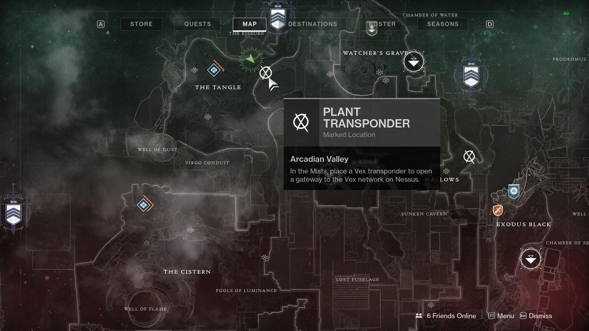 Saw a lot of people looking for this one, go down the Insight Terminus