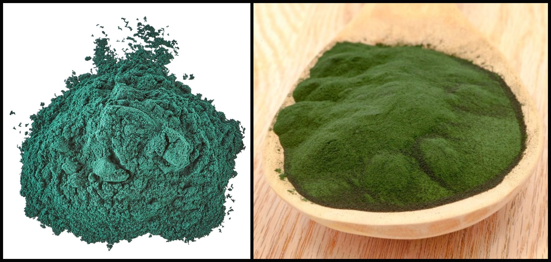 Where to purchase *ACTUALLY* BLUEGREEN spirulina as shown? Any brands